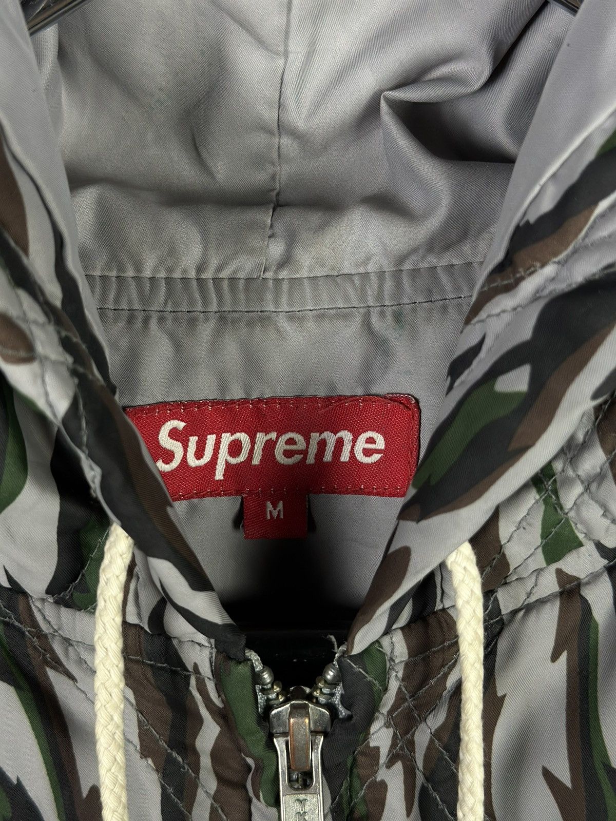 Supreme Supreme Poly Diamond Quilted Hooded Jacket Camo Rare Size US S / EU 44-46 / 1 - 12 Thumbnail