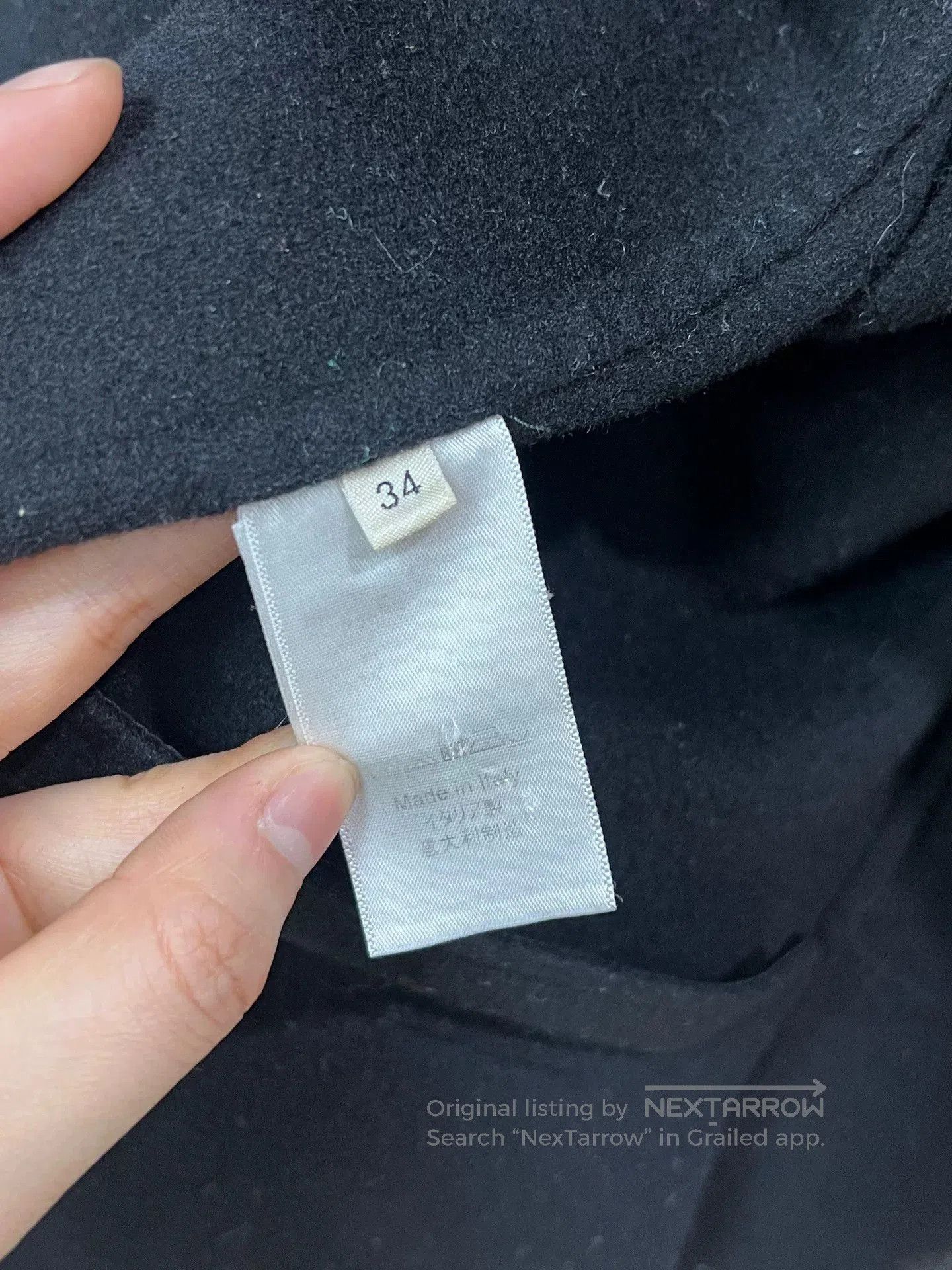 Celine Celine Cashmere Round Neck Coat. Size XXS / US 00 / IT 34 - 4 Thumbnail