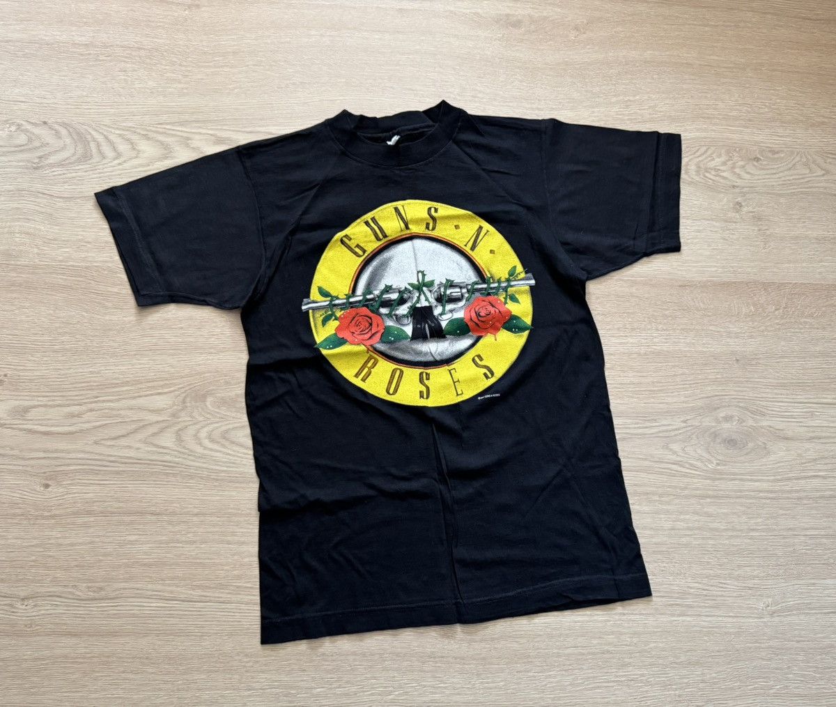 Band Tees Vintage 80’s 1987 Guns N Roses Rock Band Tour T-Shirt Size US M / EU 48-50 / 2 - 1 Thumbnail