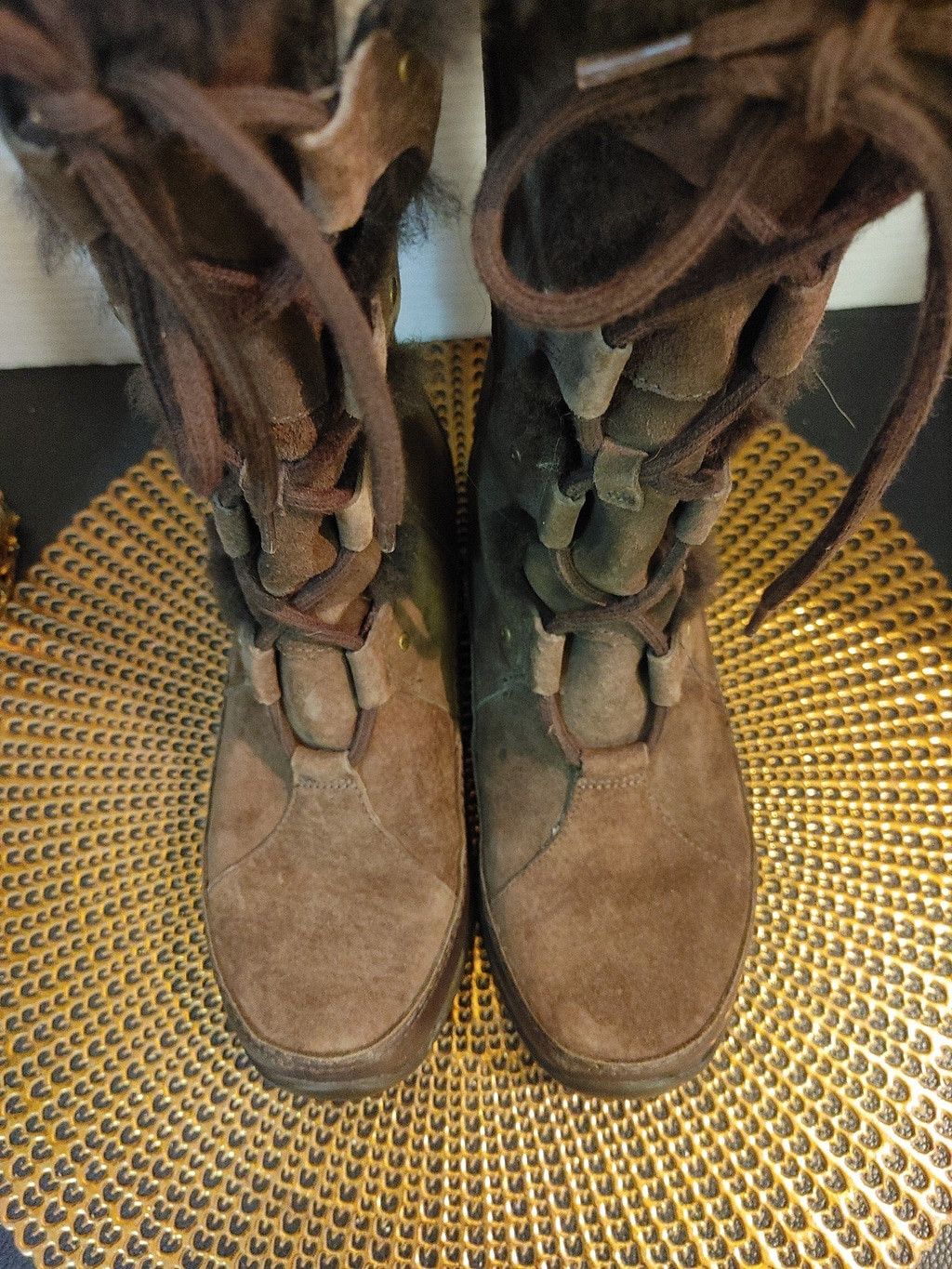 The North Face The North Face Abby III Suede/Leather Faux Fur Boots Size 7 Size US 7 / IT 37 - 5 Thumbnail