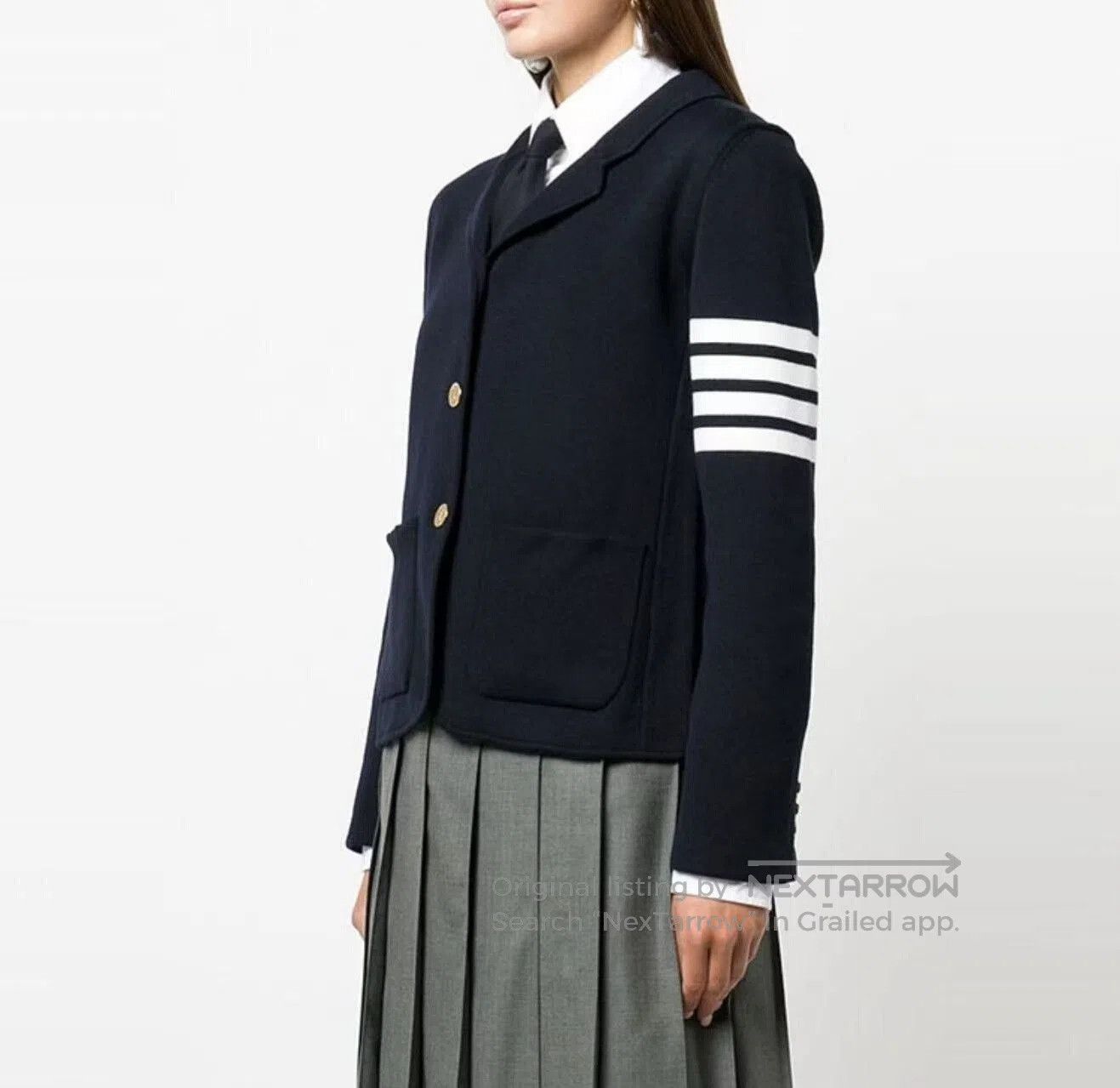 Thom Browne Thom Browne Striped Double-Sided Jacket. Size M / US 6-8 / IT 42-44 - 7 Thumbnail