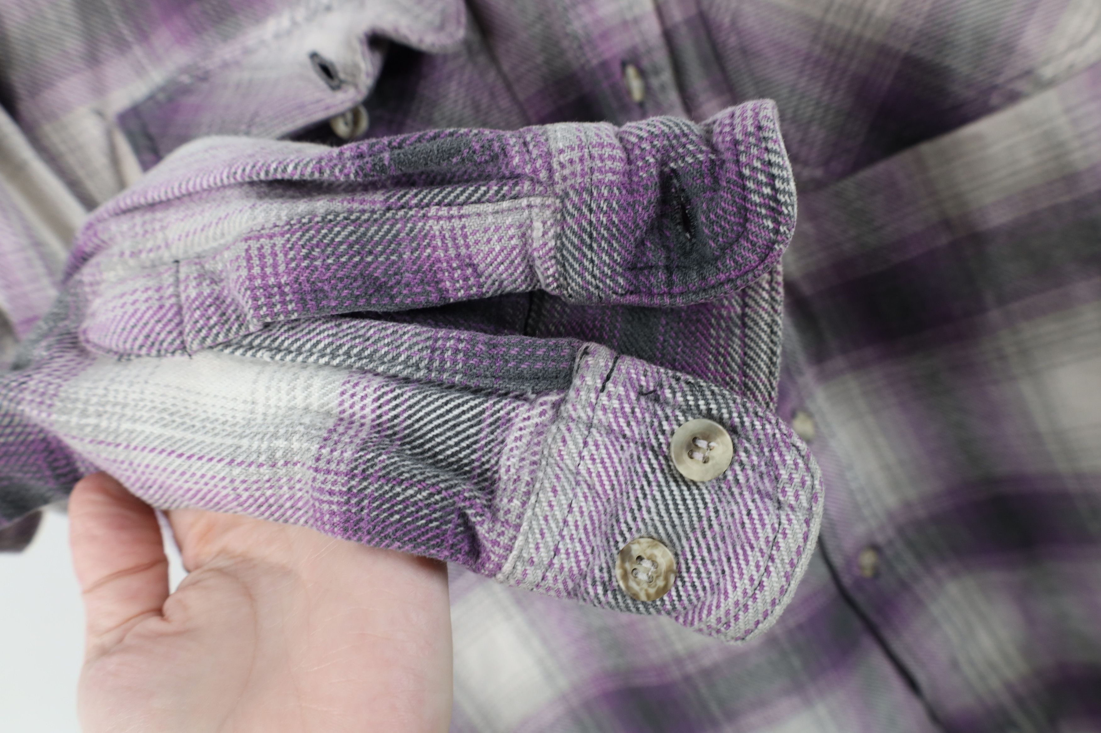 Vintage Vintage 90s Streetwear Heavyweight Flannel Button Shirt Size US M / EU 48-50 / 2 - 7 Thumbnail