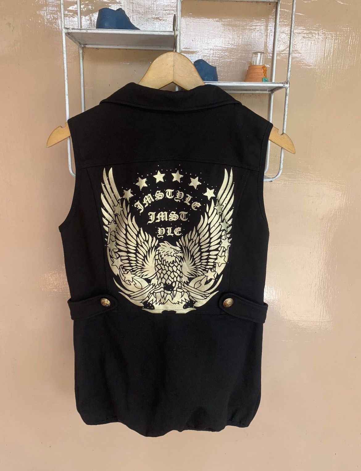 Japanese Brand Vest zipper tribal vkei styled Size US S / EU 44-46 / 1 - 1 Thumbnail