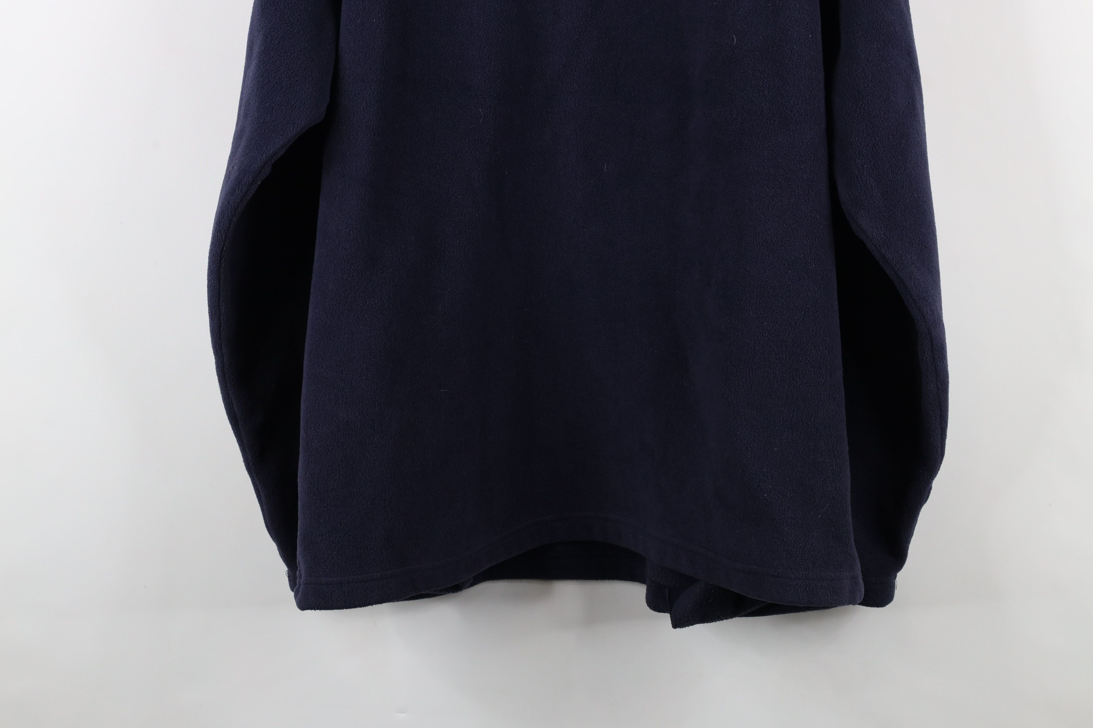 Vintage Vintage 90s Dame University Half Zip Fleece Pullover Sweater Size US XL / EU 56 / 4 - 14 Thumbnail