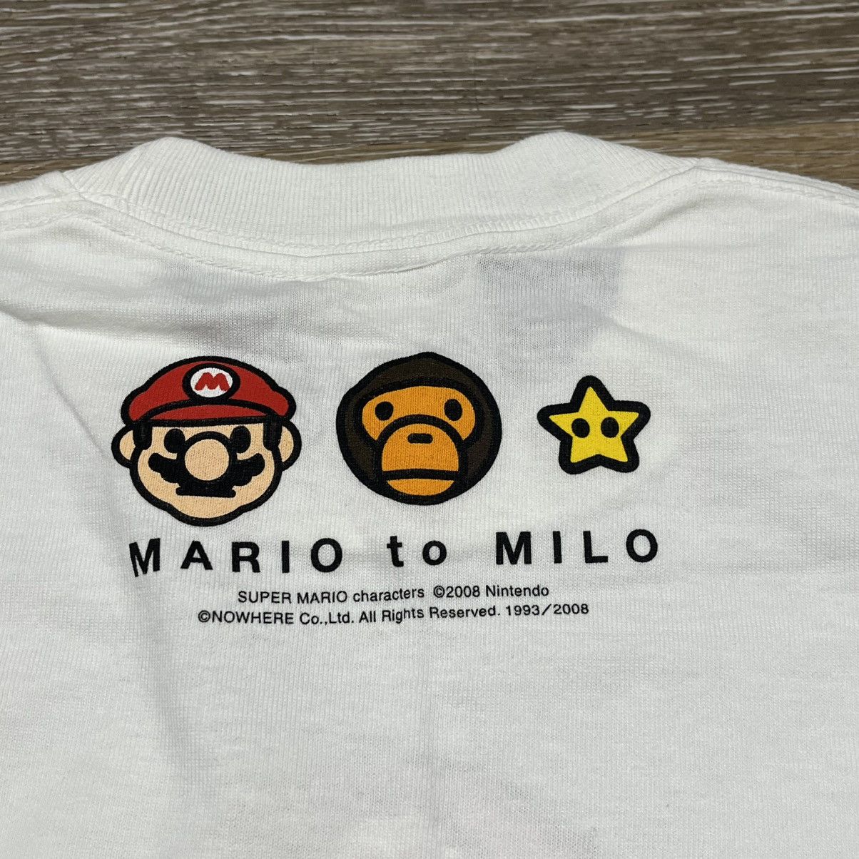 Bape RARE super mario bape tee Size US S / EU 44-46 / 1 - 4 Thumbnail