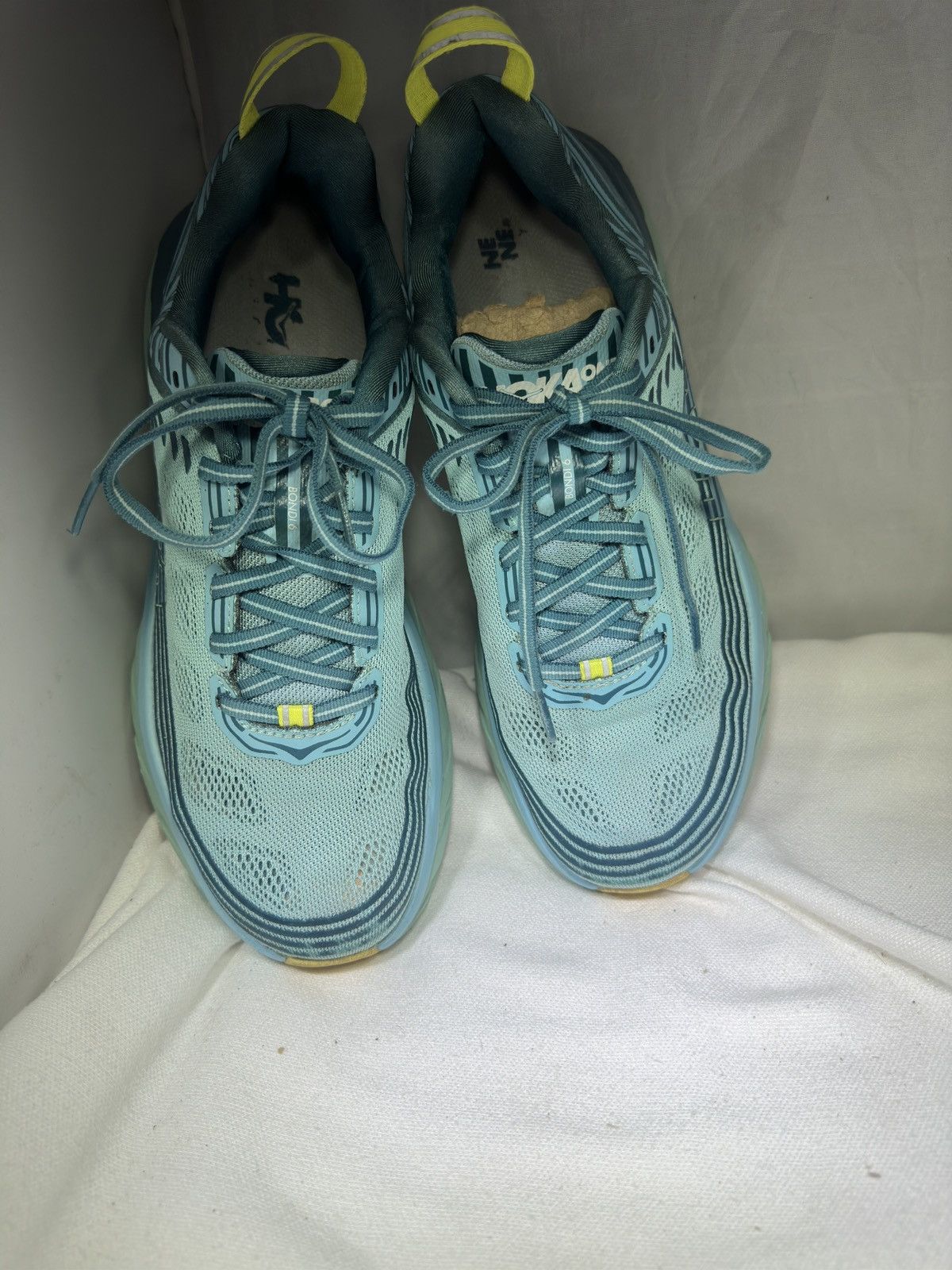 Hoka PreOwned Hoka One One Bondi 6 Women's 9 Green Running Size US 9 / IT 39 - 6 Thumbnail