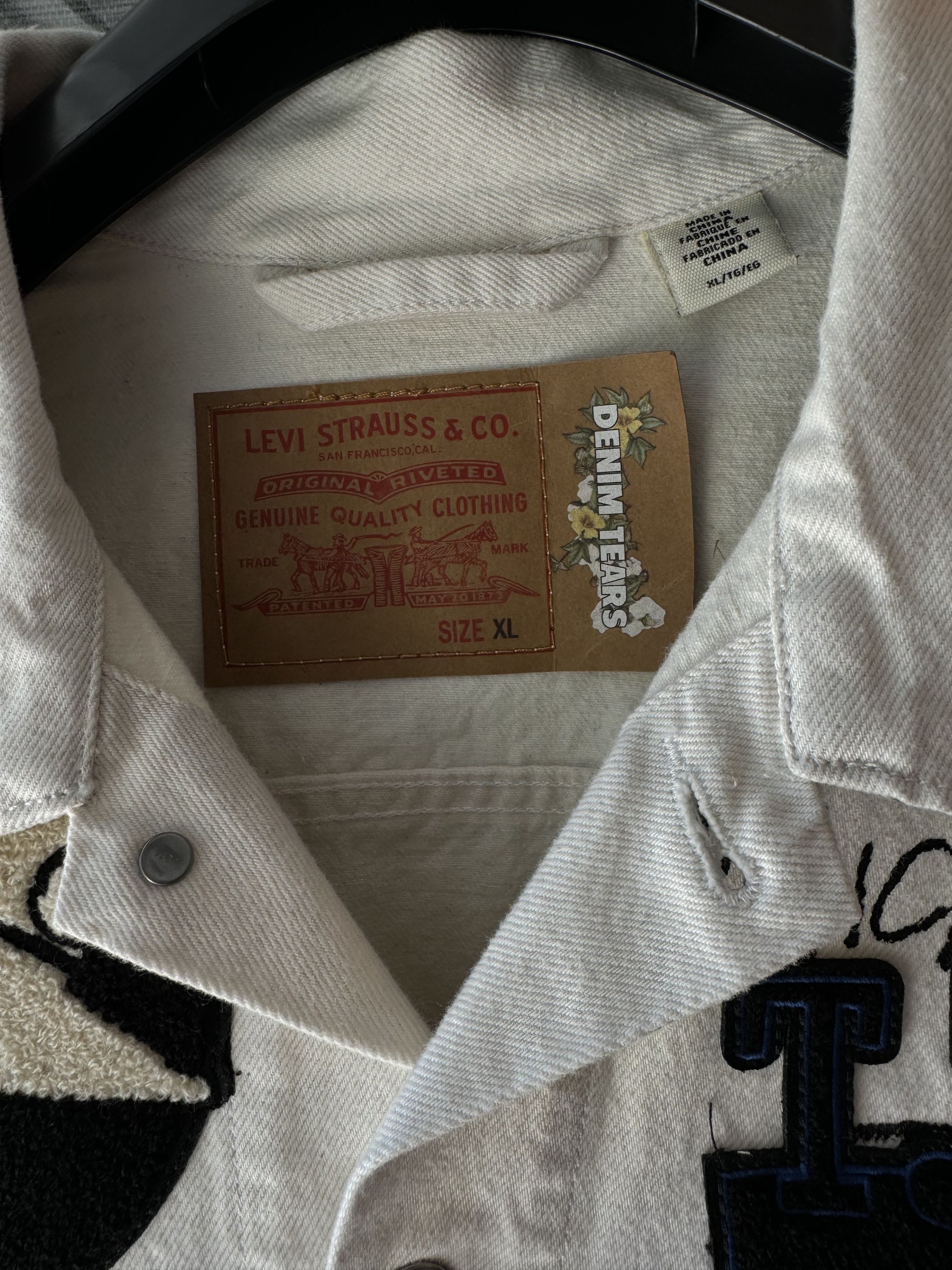 DENIM TEARS Denim Tears x Stussy x Levis Denim Jacket Size US XL / EU 56 / 4 - 12 Thumbnail