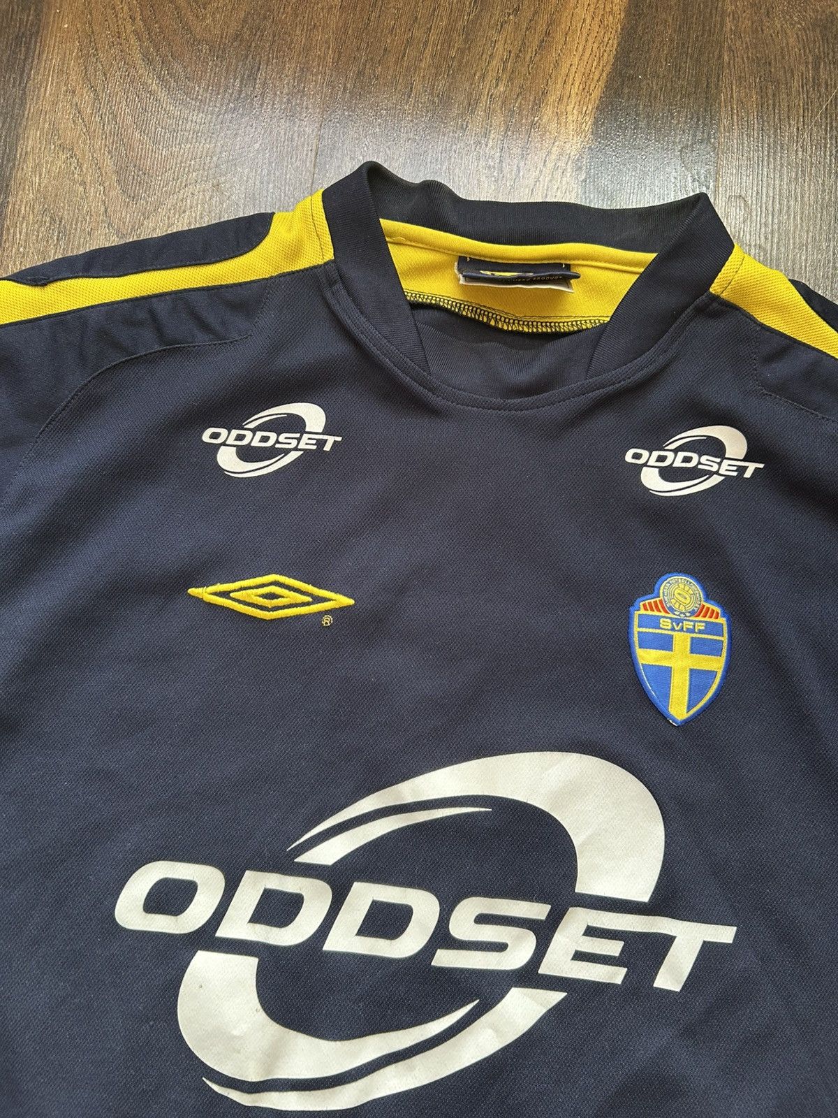 Umbro Vintage Umbro Sweden soccer jersey Size US L / EU 52-54 / 3 - 2 Thumbnail