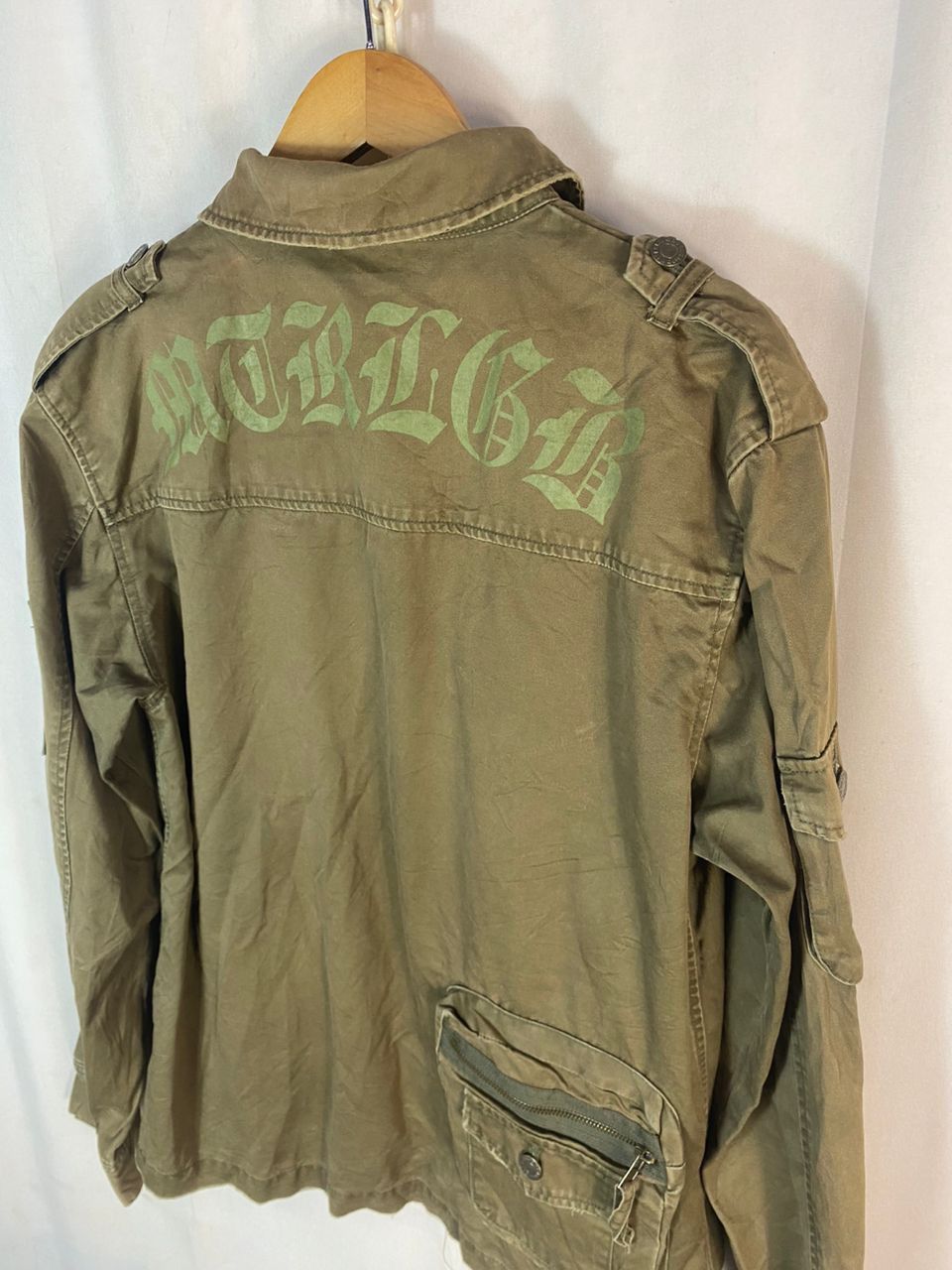 Japanese Brand Mtrl military fashion multipocket zipper jacket Size US M / EU 48-50 / 2 - 12 Thumbnail