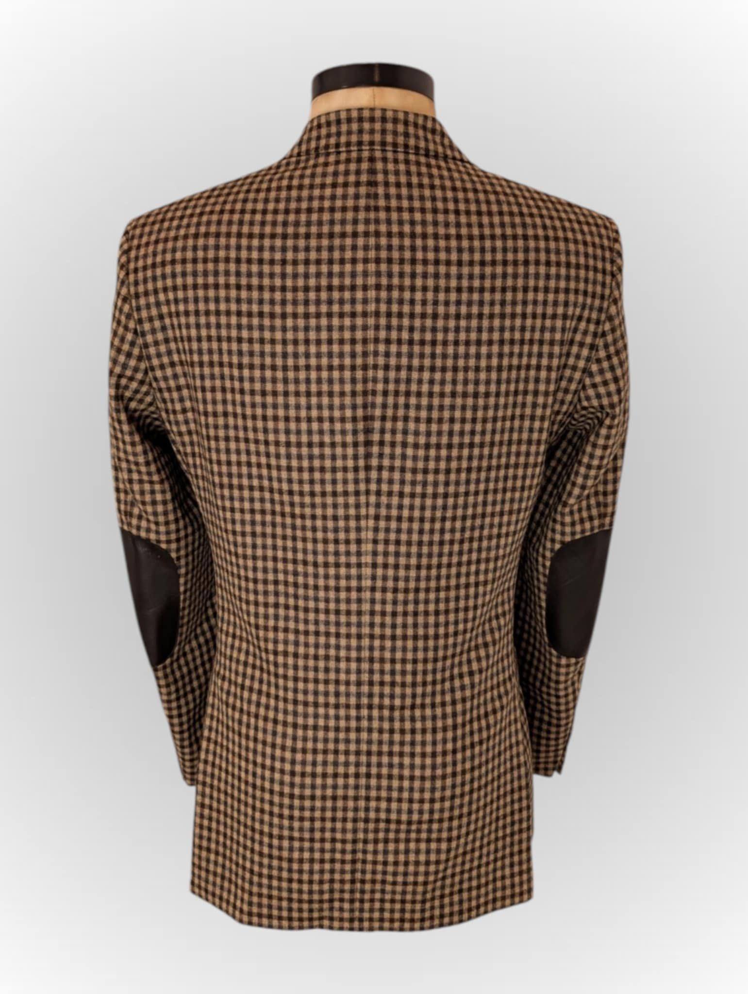Loro Piana Loro Piana Wool Blazer by eduard Dressler leather pathes Size 50R - 2 Thumbnail