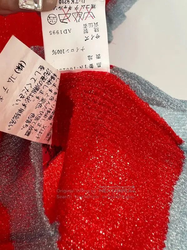 Comme des Garcons COMME des GARÇONS Red Short Sleeve T-Shirt . Size S / US 4 / IT 40 - 4 Thumbnail