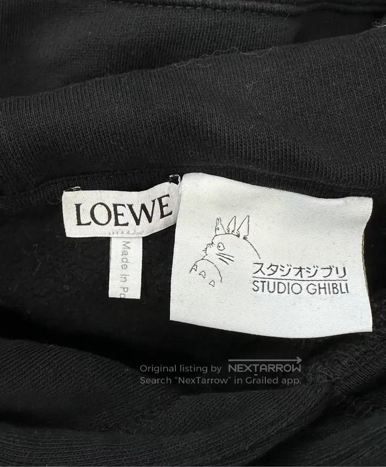 Loewe Loewe Black Spirited Away Collaboration Embroidered Logo H Size S / US 4 / IT 40 - 3 Thumbnail