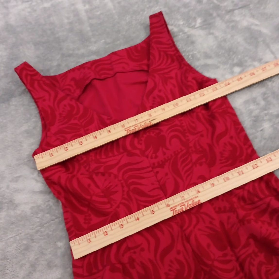 Express EXPRESS Dress Knee Length Red Floral Stretch Sleeveless Zip 2 Women Sheath - Regular Size 2 Size XS / US 0-2 / IT 36-38 - 6 Thumbnail