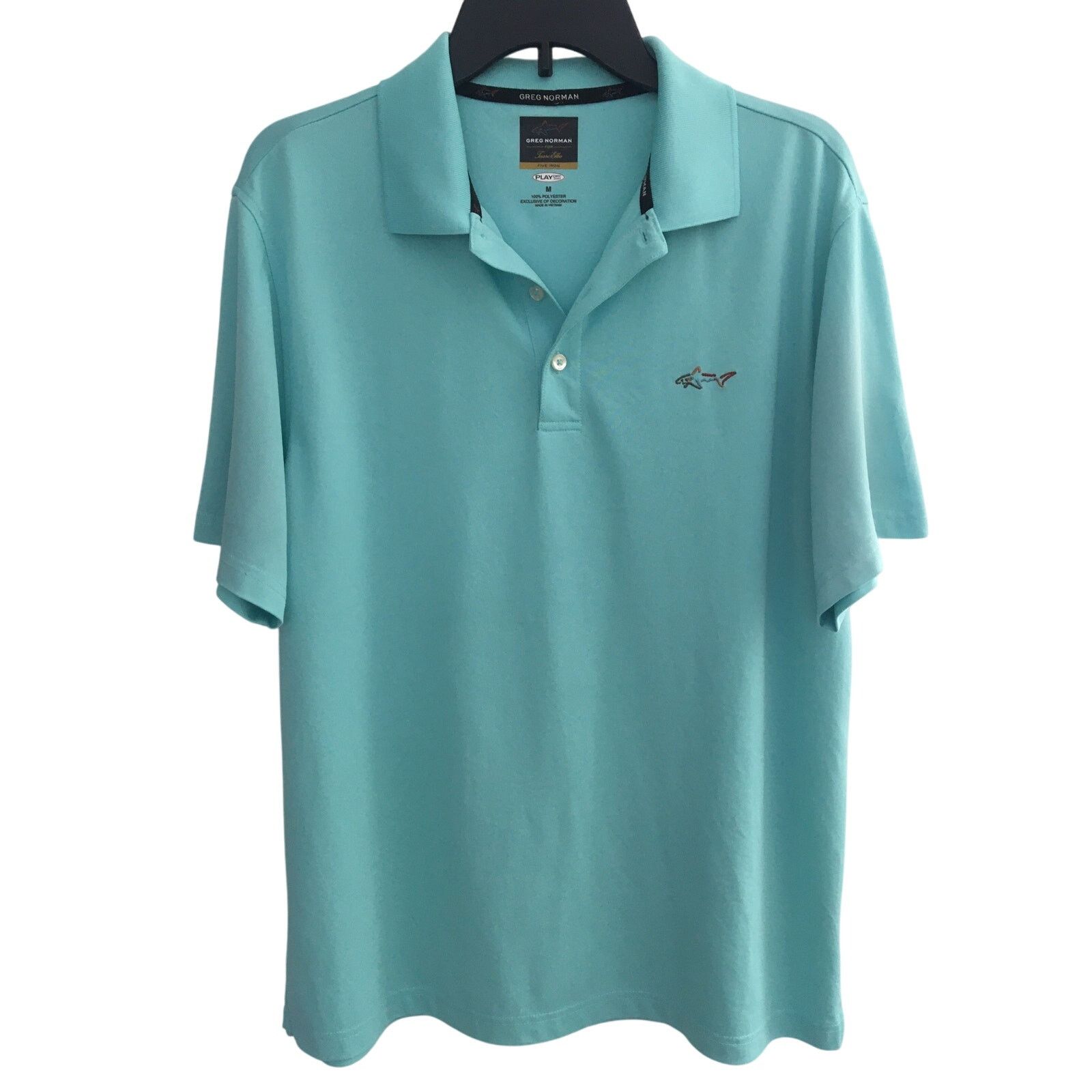Greg Norman Greg Norman for Tasso Elba, Five Iron, Play Dry Medium Shirt Size US M / EU 48-50 / 2 - 1 Thumbnail