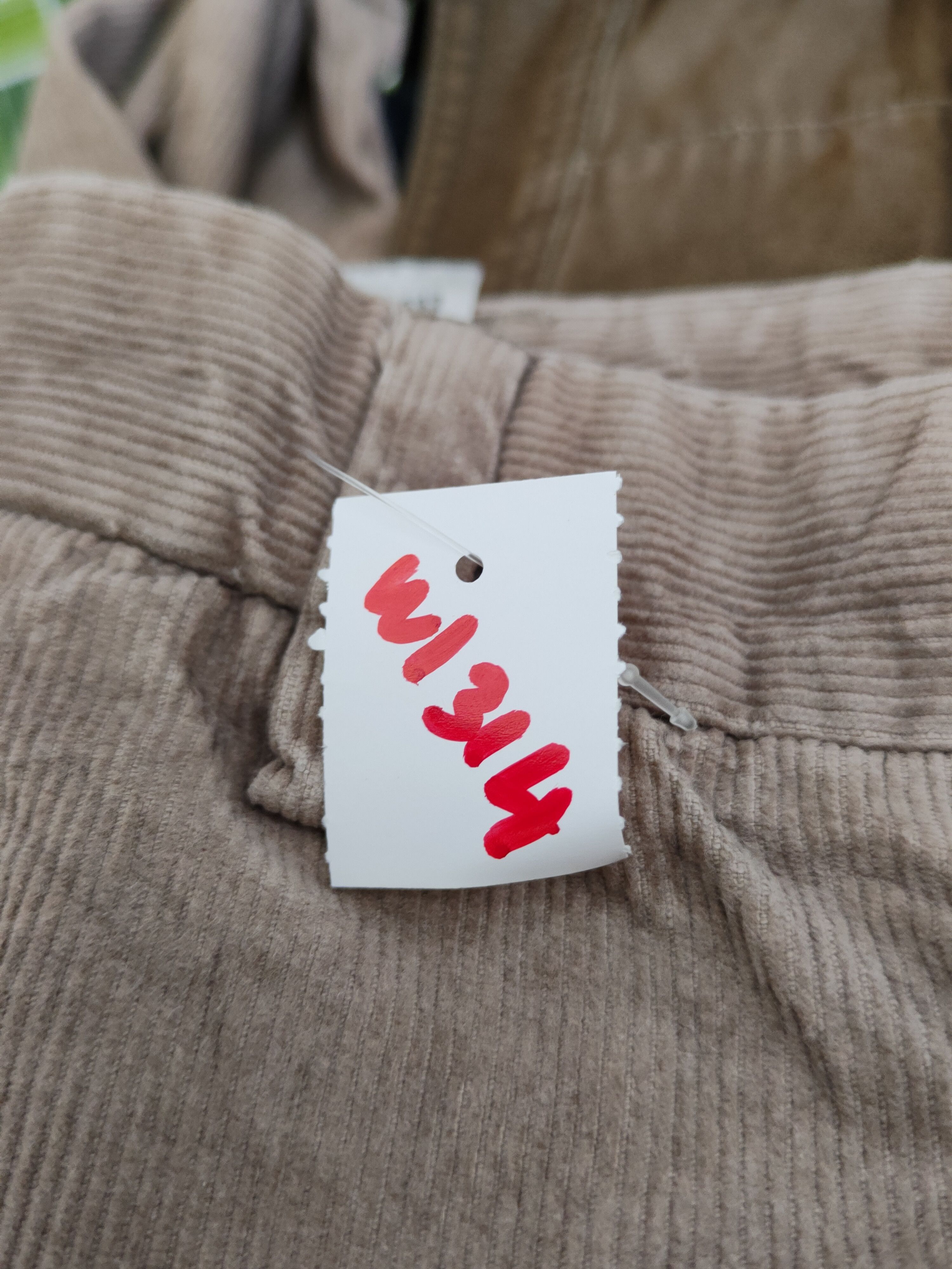 Dockers Dockers Light Brown Multipocket Corduroy Pants #W1314 Size US 33 - 18 Thumbnail