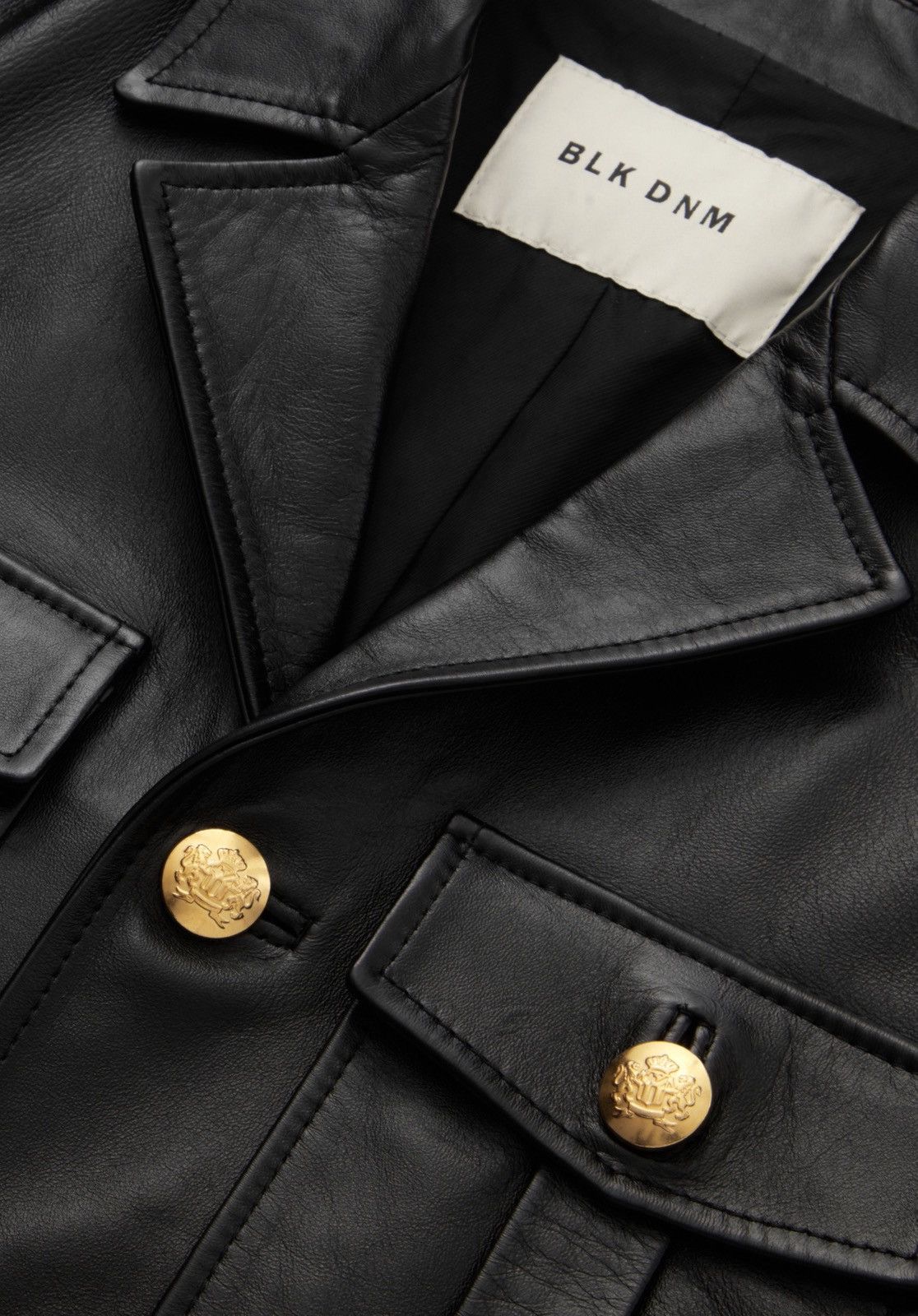 Blk Dnm Leather jacket 175 EU 48 USA 38 Size US M / EU 48-50 / 2 - 9 Thumbnail
