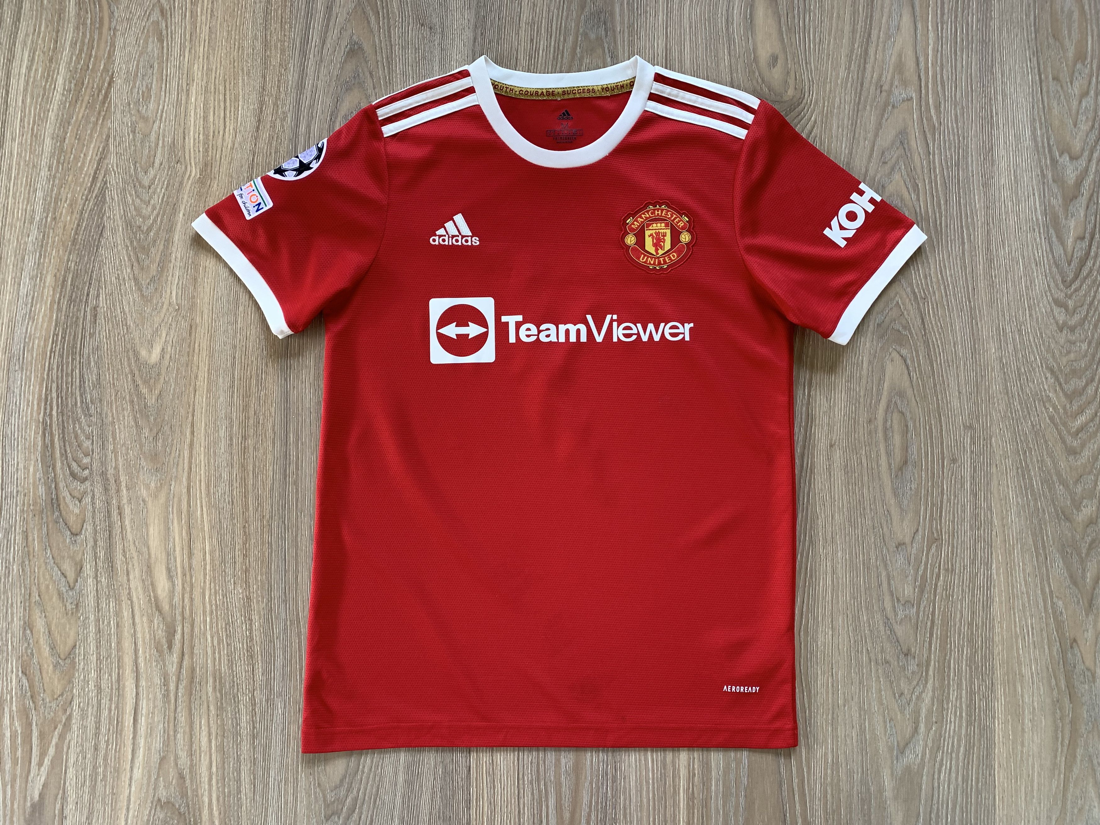 Adidas Adidas Manchester United Ronaldo 7 Jersey 2021-2022 Size US M / EU 48-50 / 2 - 2 Thumbnail