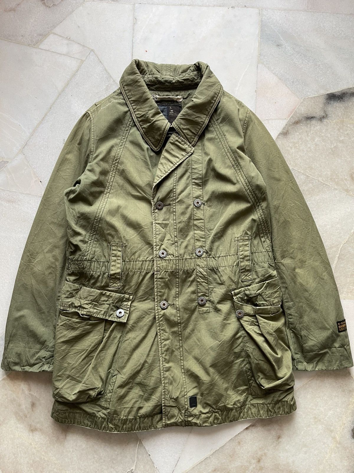 2000s G-Star Raw 3301 Parka Jacket b3