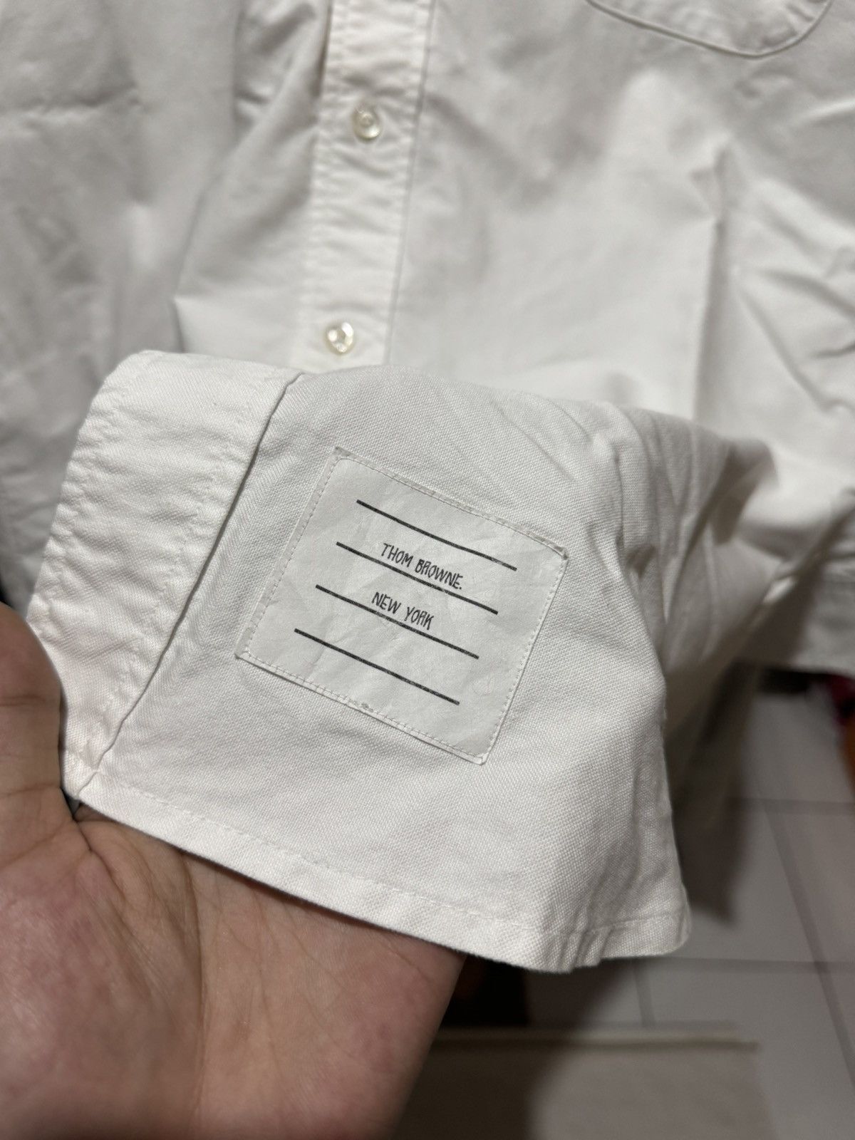 Thom Browne Thom Browne Classic Oxford Shirt Size US XL / EU 56 / 4 - 4 Thumbnail