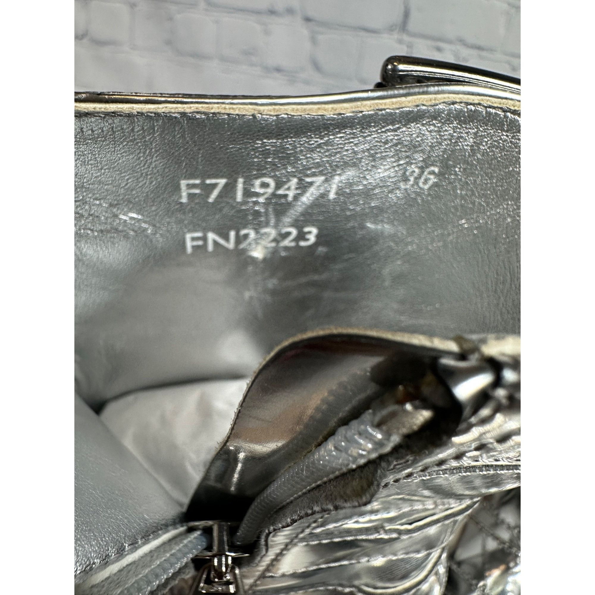 Alexander McQueen Alexander McQueen Metallic Punk Buckle Bootie Size US 6 / IT 36 - 7 Thumbnail