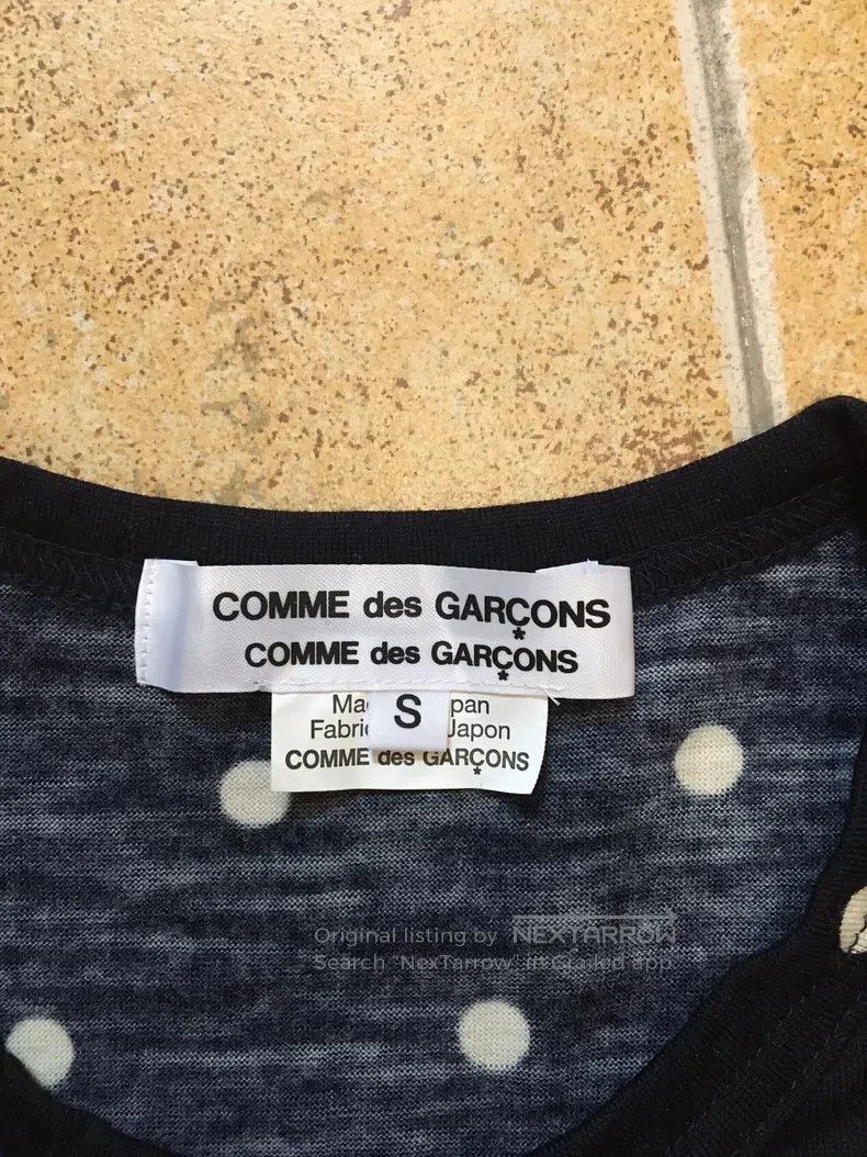 Other Comme des Garcons Blue polka dot cashmere cardigan Size S / US 4 / IT 40 - 2 Thumbnail