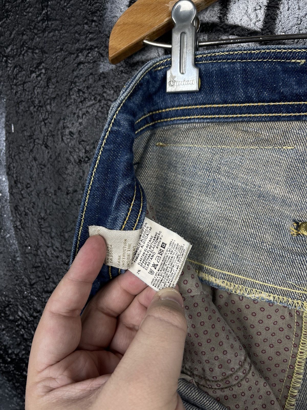 Diesel Diesel Paddon Italian Faded Blue Denim Jeans Men’s Size W32 Size US 32 / EU 48 - 15 Thumbnail