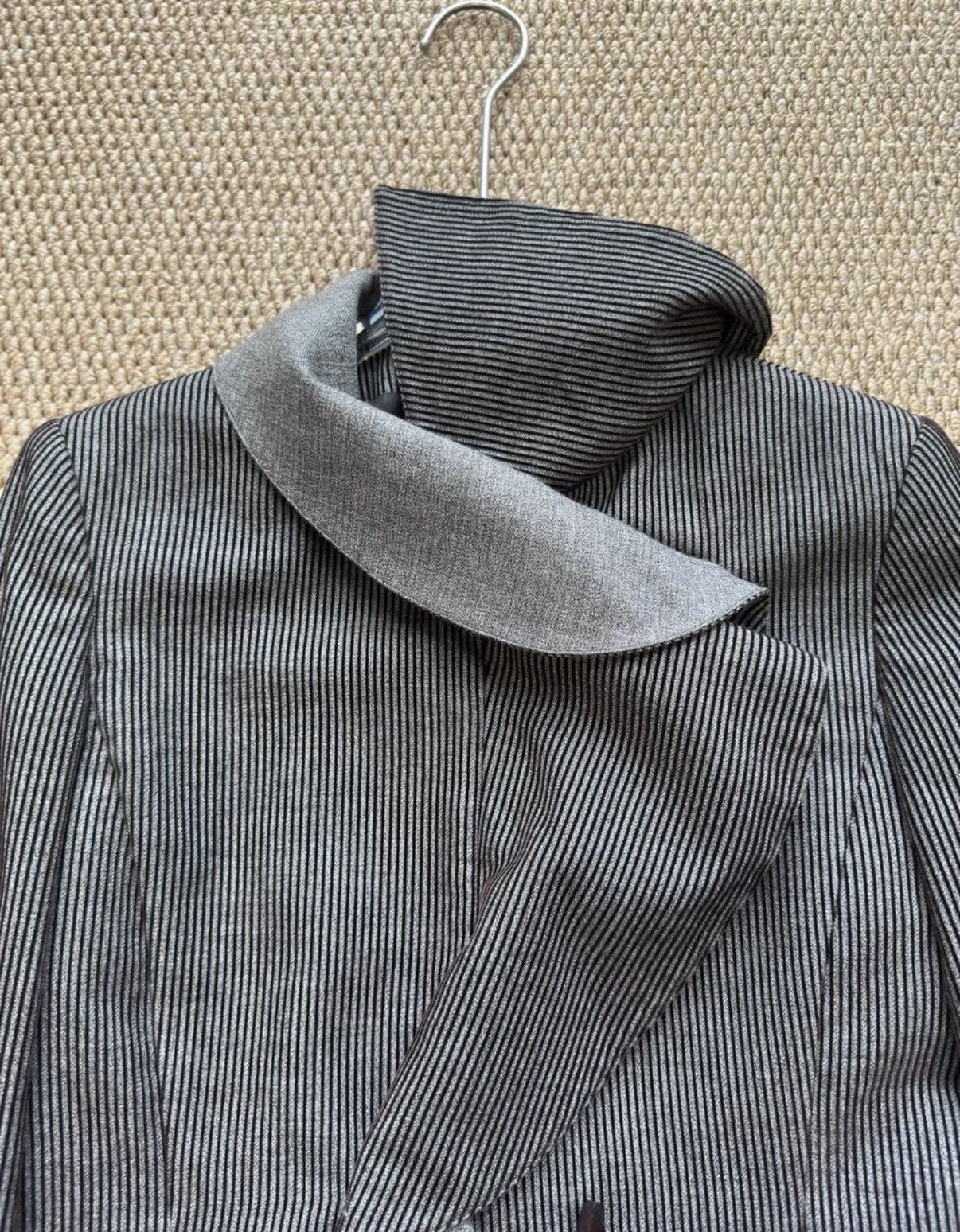 Comme des Garcons Comme des Garçons Velvet Striped Blazer K23 Size S / US 4 / IT 40 - 6 Thumbnail
