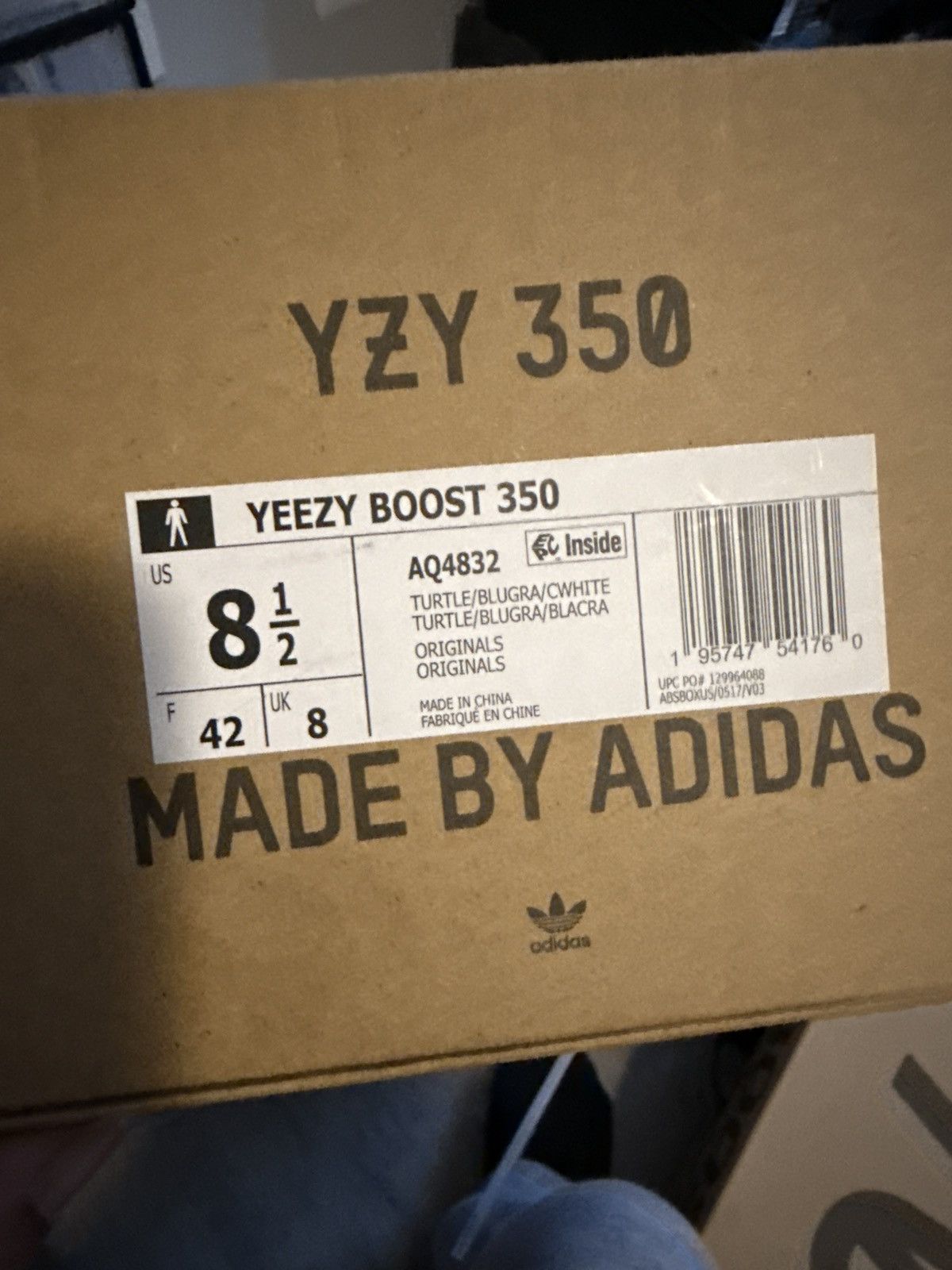 YZY 350 Original Turtle