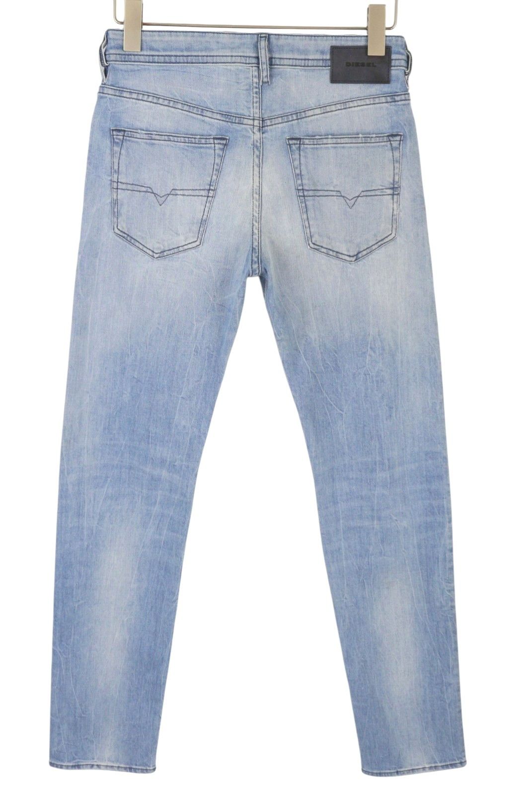 Diesel BUSTER 081AL W27/L32 Blue Faded Slim Tapered Jeans 89133 Size US 27 - 2 Thumbnail