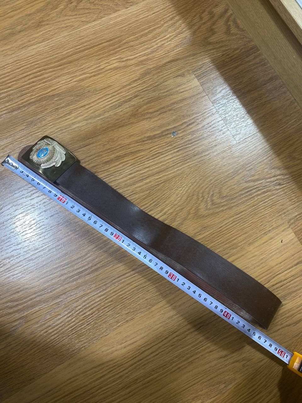 Vintage Vintage leather rhinestones belts BB Simon style punk y2k Size ONE SIZE - 2 Thumbnail