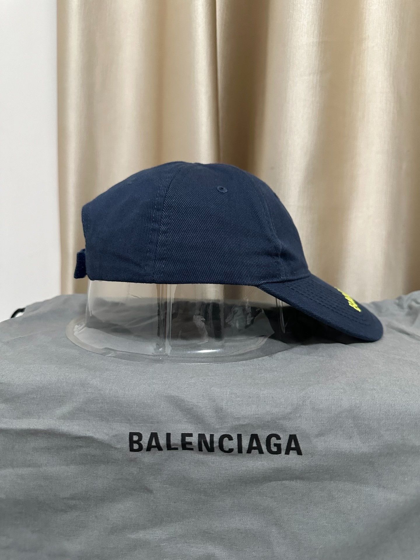 Balenciaga Balenciaga Embroidered Logo Baseball Cap Size ONE SIZE - 2 Thumbnail
