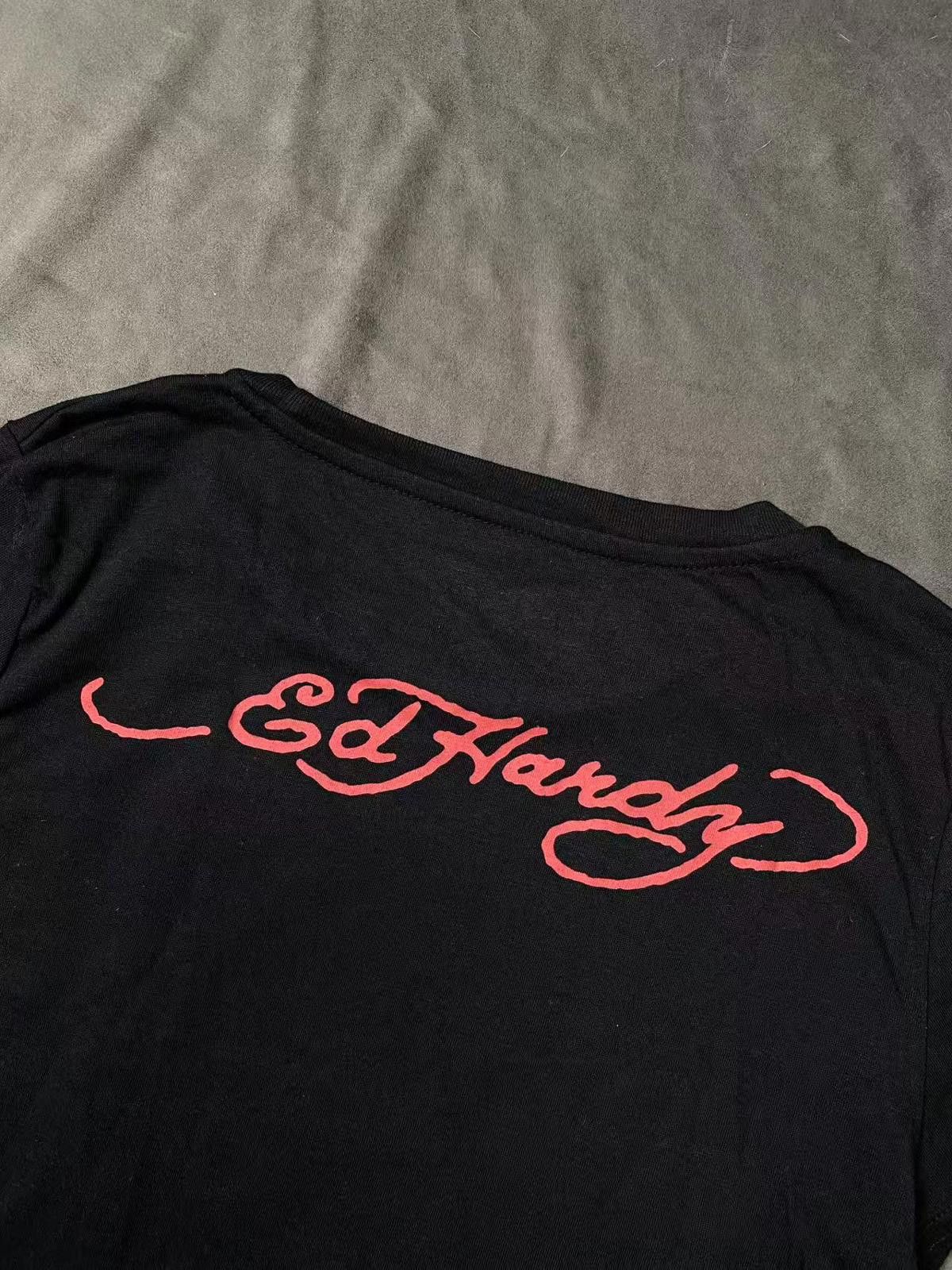Ed Hardy Deadstock Ed Hardy Black Devil Baby T-Shirt Large Size L / US 10 / IT 46 - 6 Thumbnail