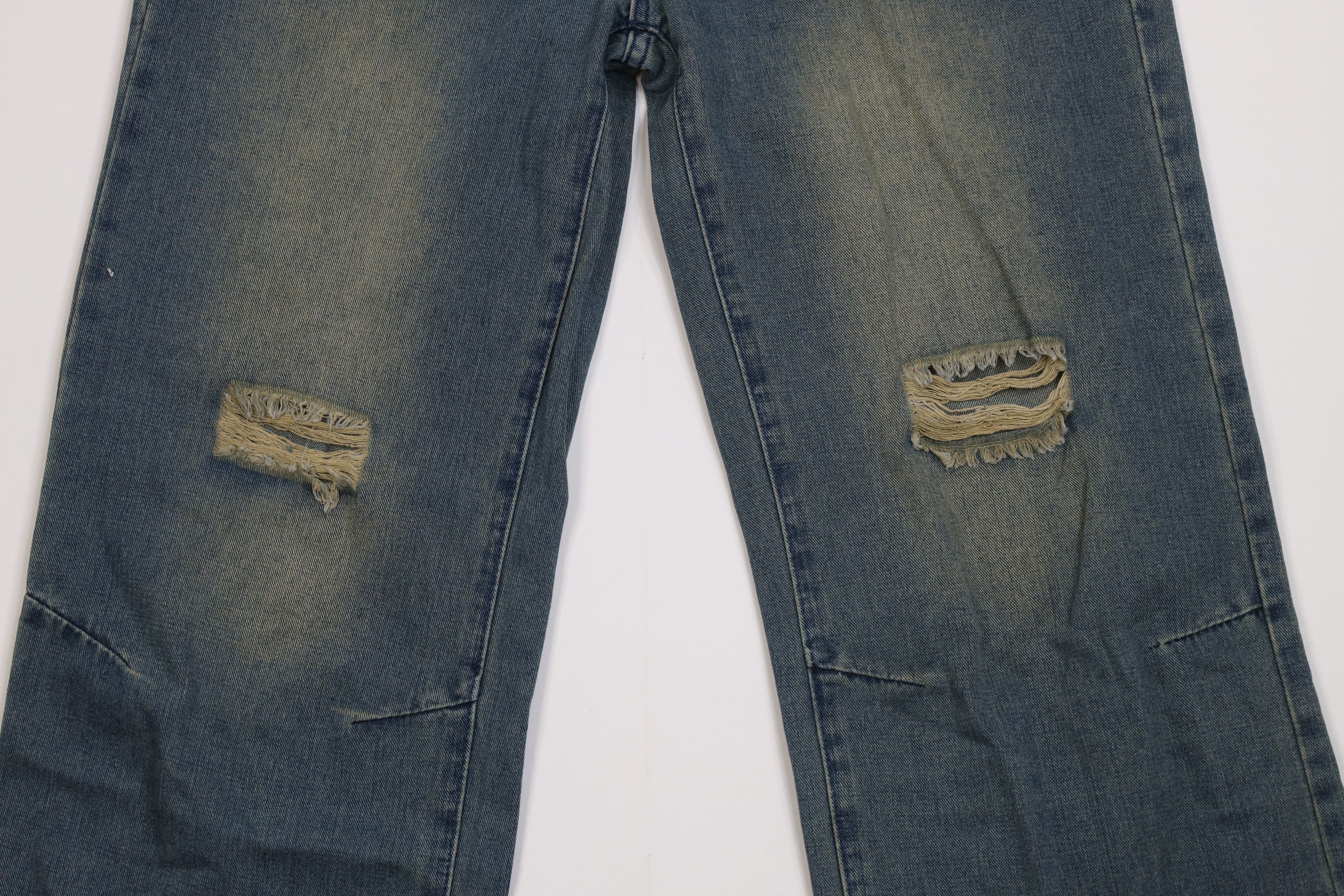 Vintage Vintage 90s Y2K Streetwear Baggy Wide Leg Jeans Big Pockets Size US 34 / EU 50 - 3 Thumbnail