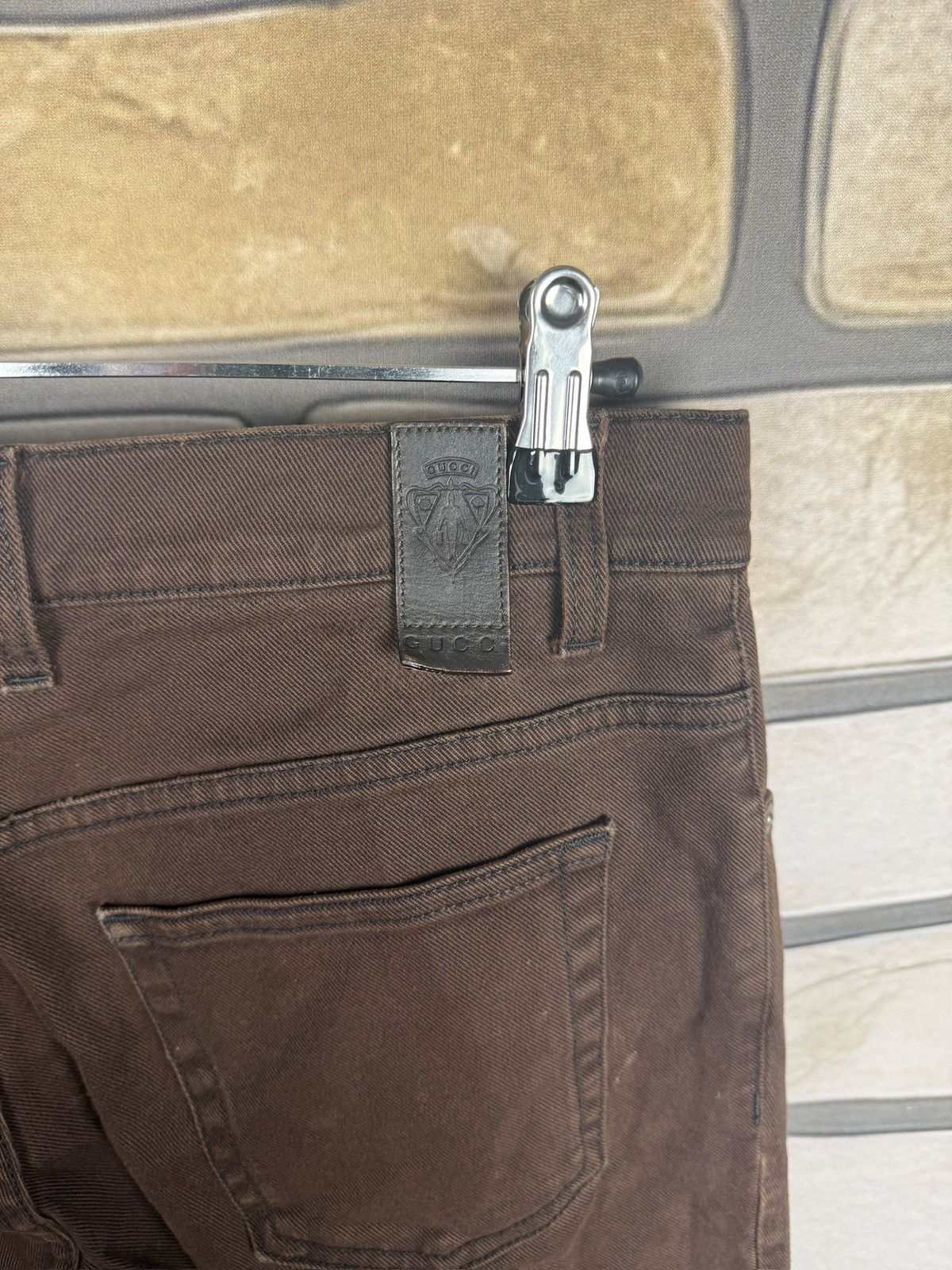 Gucci Very rare gucci chino denim pants Size US 32 / EU 48 - 10 Thumbnail