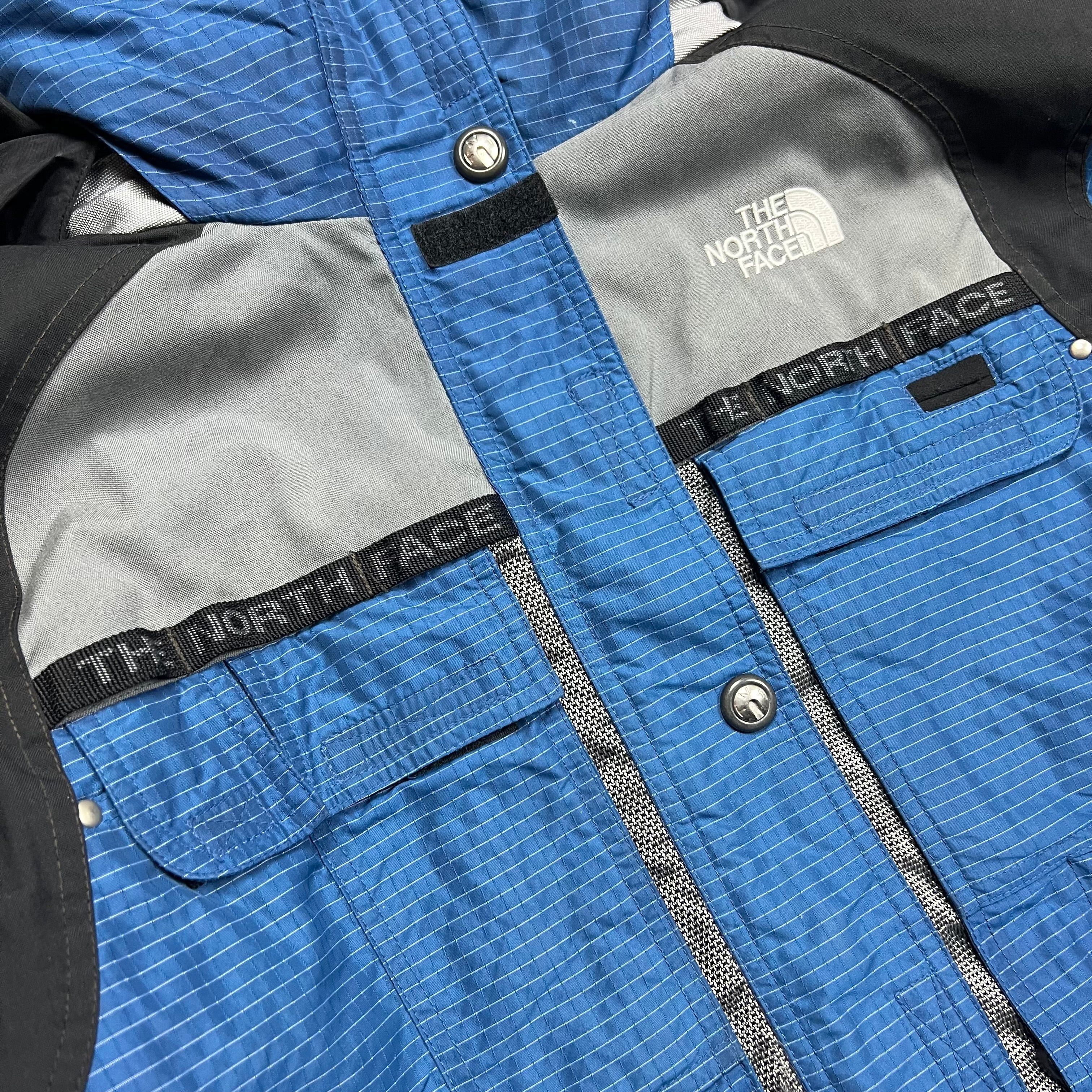 The North Face Vintage The North Face Blue & Black Extreme Gear Jacket - M Size US M / EU 48-50 / 2 - 4 Thumbnail