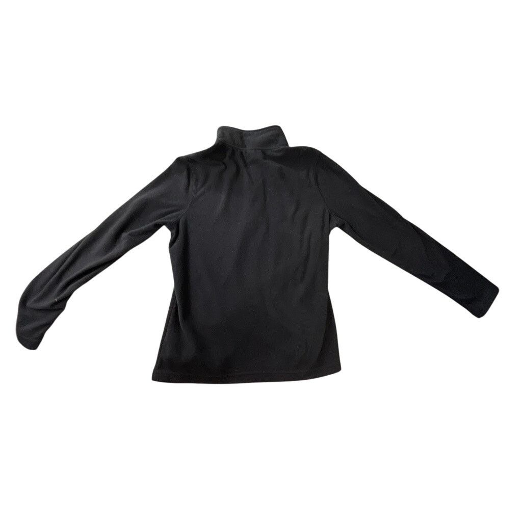 Other Danskin Now 1/4 Zip Black Fleece Pullover, Medium (8-10) Size M / US 6-8 / IT 42-44 - 2 Thumbnail