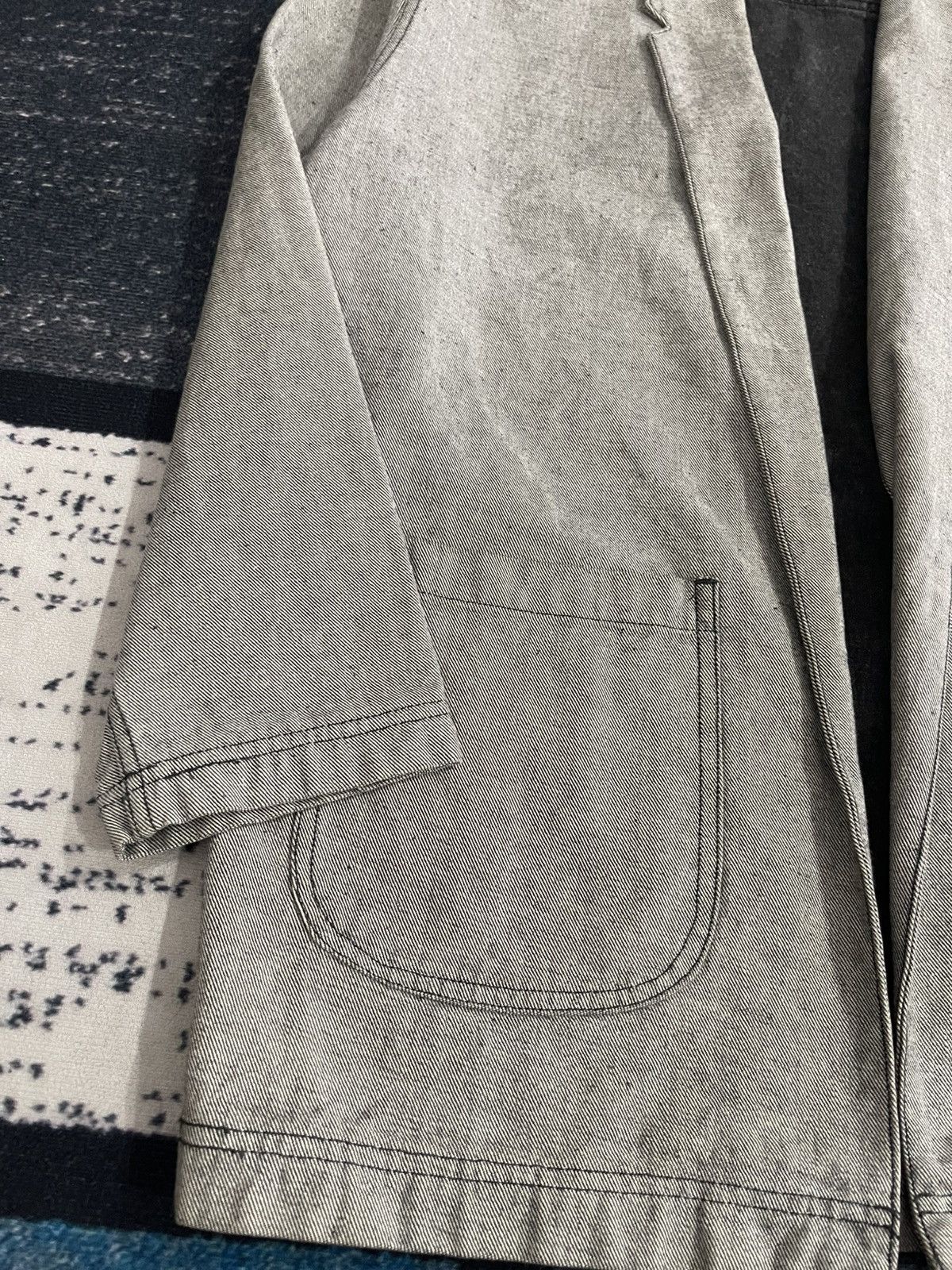 Norma Kamali Vintage Norma Kamali Button Less Jacket Size L / US 10 / IT 46 - 9 Thumbnail