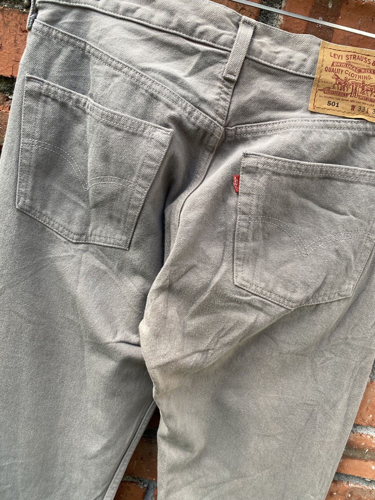 Levi's × Levi's Vintage Clothing × Vintage W33x34 vintage levi's 501 made in USA Size US 33 - 3 Thumbnail