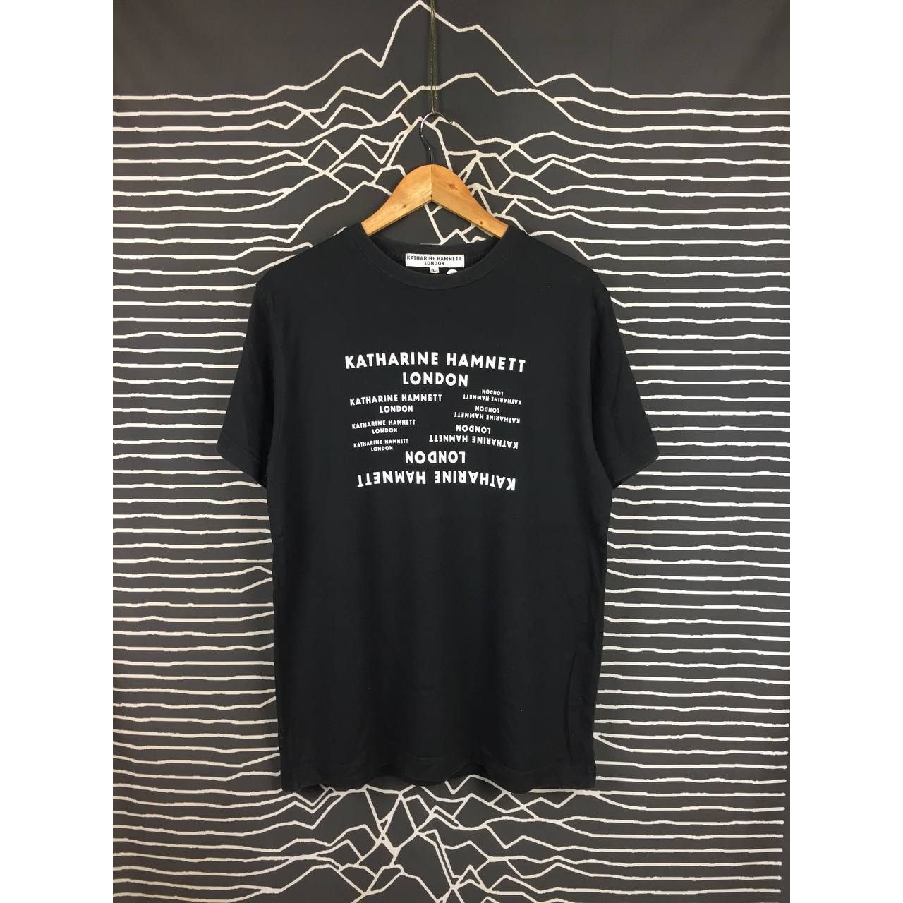 Designer × Katharine Hamnett London × Vintage Vtg Katharine Hamnett London Spell Out Tee Size US L / EU 52-54 / 3 - 2 Thumbnail