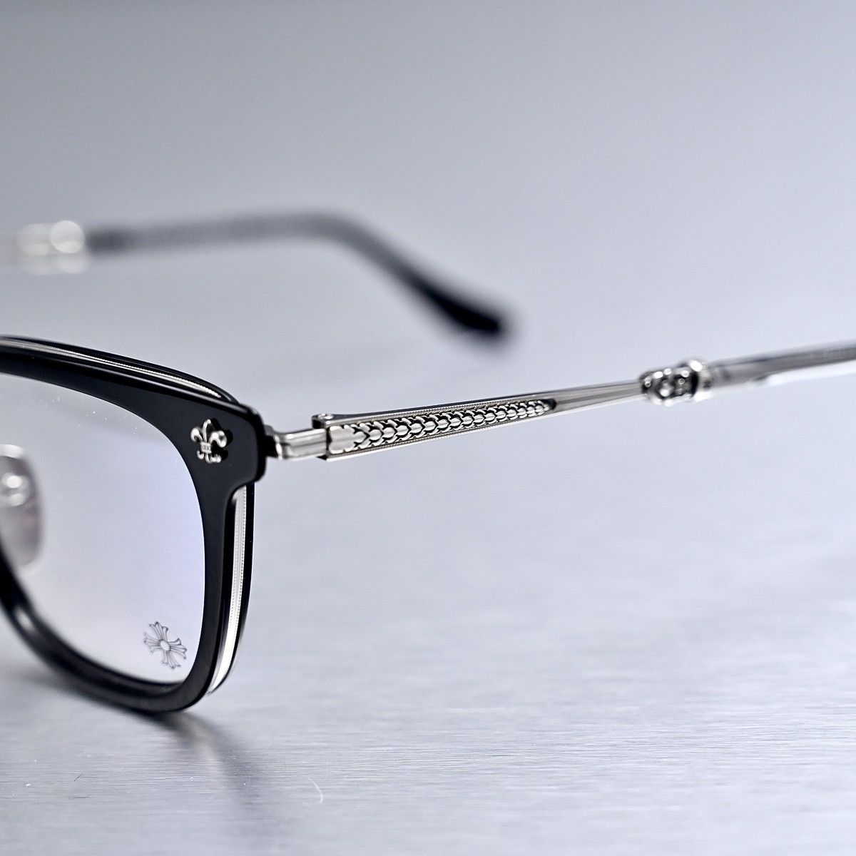 Chrome Hearts CHROME HEARTS STRAPADICTOME GLASSES Size ONE SIZE - 5 Thumbnail