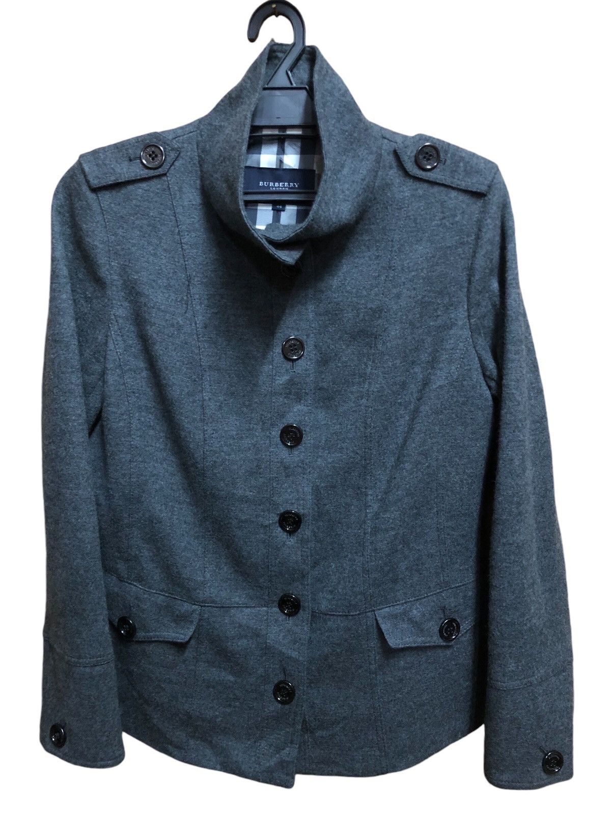 Burberry Burbery London Wool Jacket Size S / US 4 / IT 40 - 1 Thumbnail