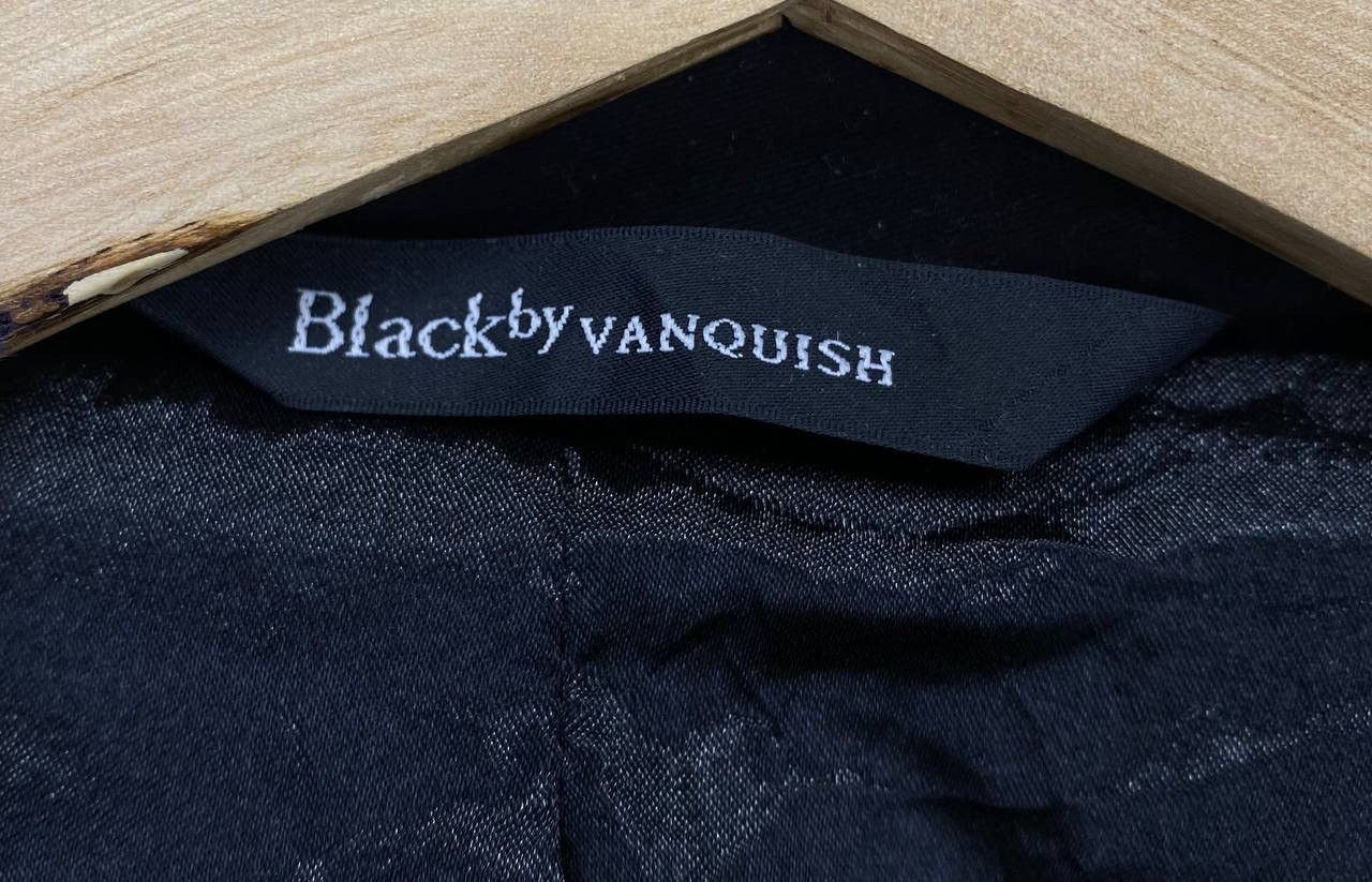 Japanese Brand Black Vanquish Double Breasted Trench Coats Long Jacket Size M / US 6-8 / IT 42-44 - 8 Thumbnail