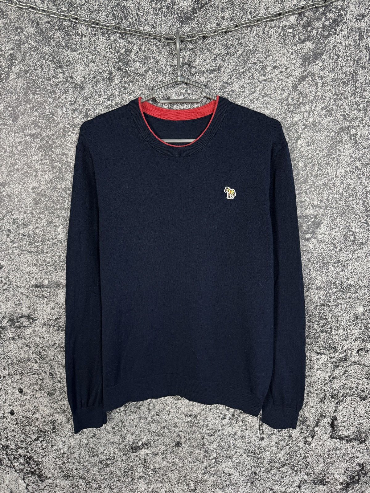 Paul Smith Men’s Paul Smith Crewneck Sweater Luxury Pullover Size M Size US M / EU 48-50 / 2 - 1 Thumbnail