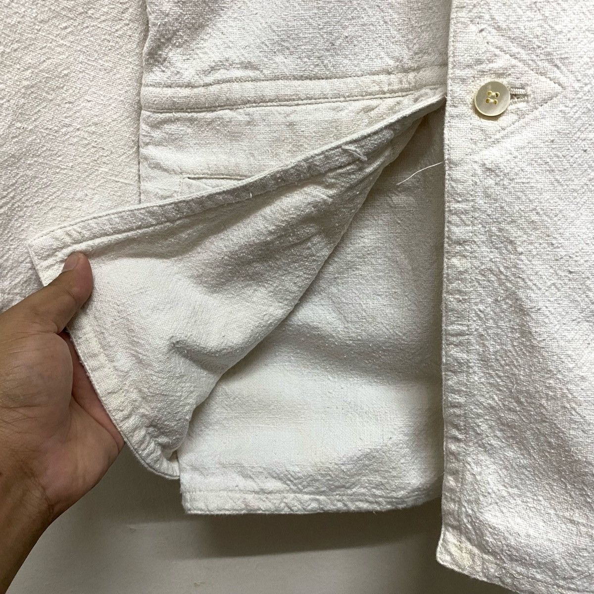Issey Miyake Vintage Plantation ISSEY MIYAKE 3 quarter Japan Made Size US M / EU 48-50 / 2 - 4 Thumbnail