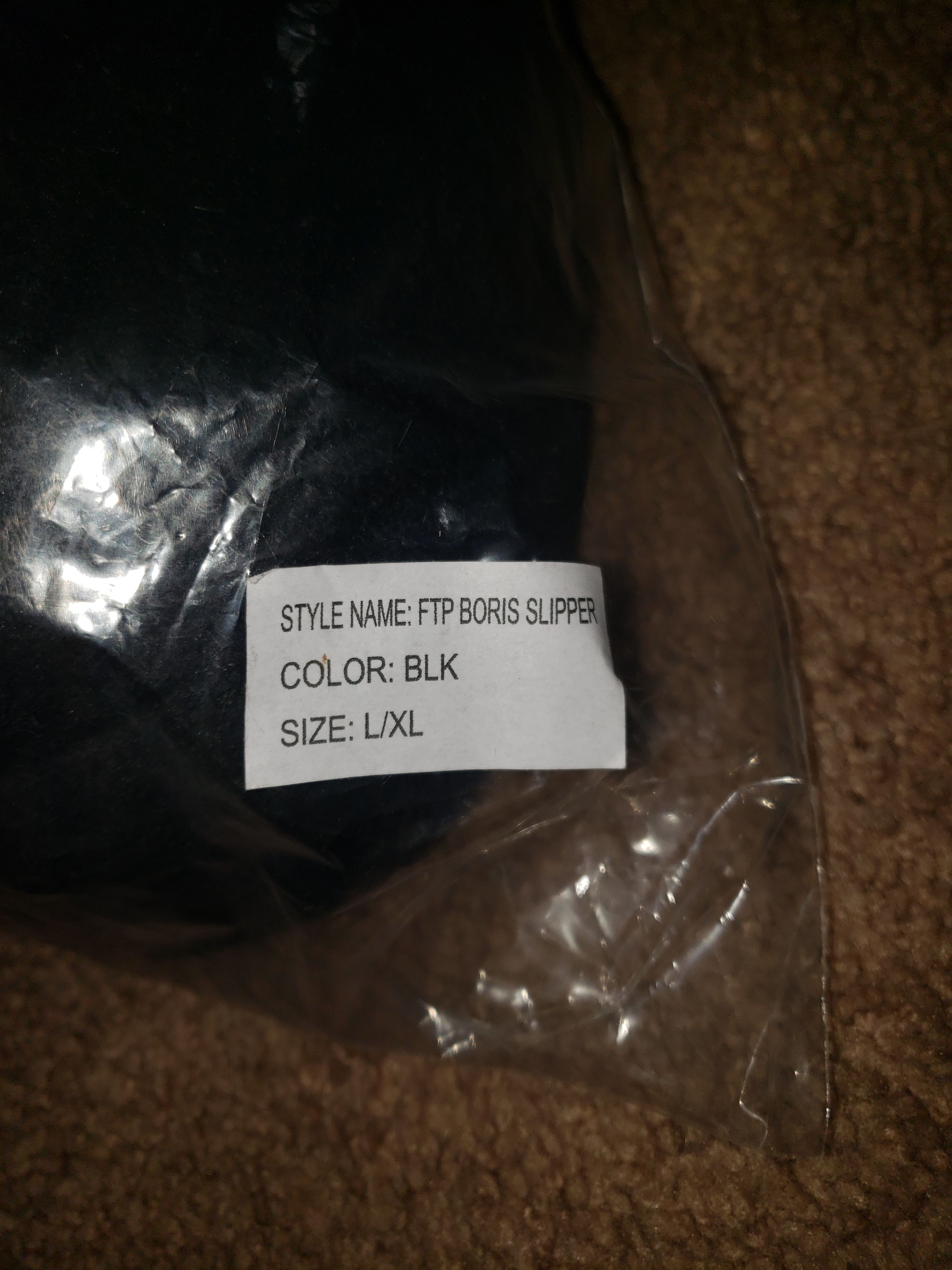 Fuck The Population FTP Boris Slippers Size L/XL Size US 10 / EU 43 - 3 Thumbnail