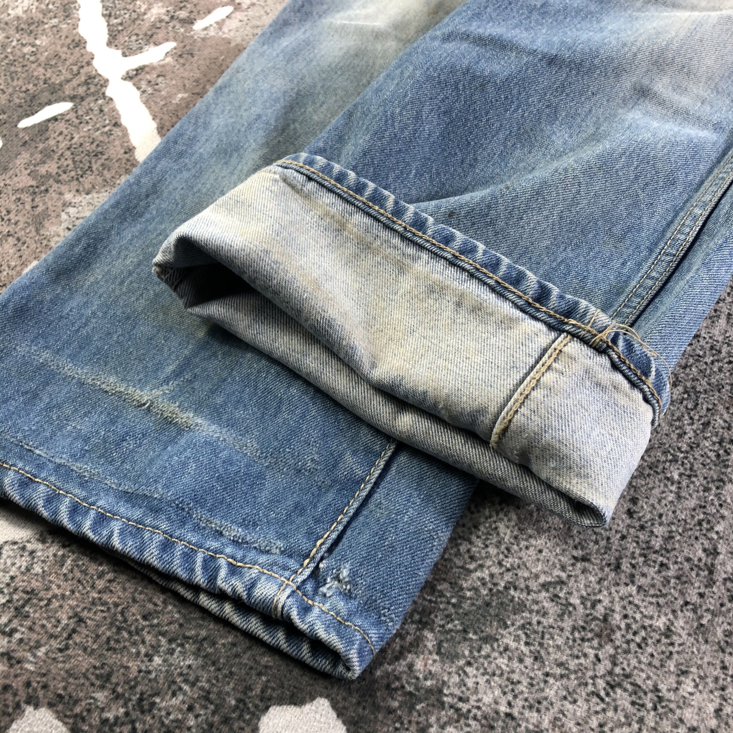 Vintage Vintage Wrangler Jeans Distressed Denim KJ2256 Size US 30 / EU 46 - 7 Thumbnail
