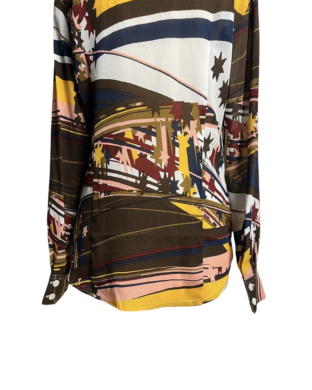 Hysteric Glamour 1990s Hysteric Glamour Abstract Stars Blouse Size M / US 6-8 / IT 42-44 - 13 Thumbnail