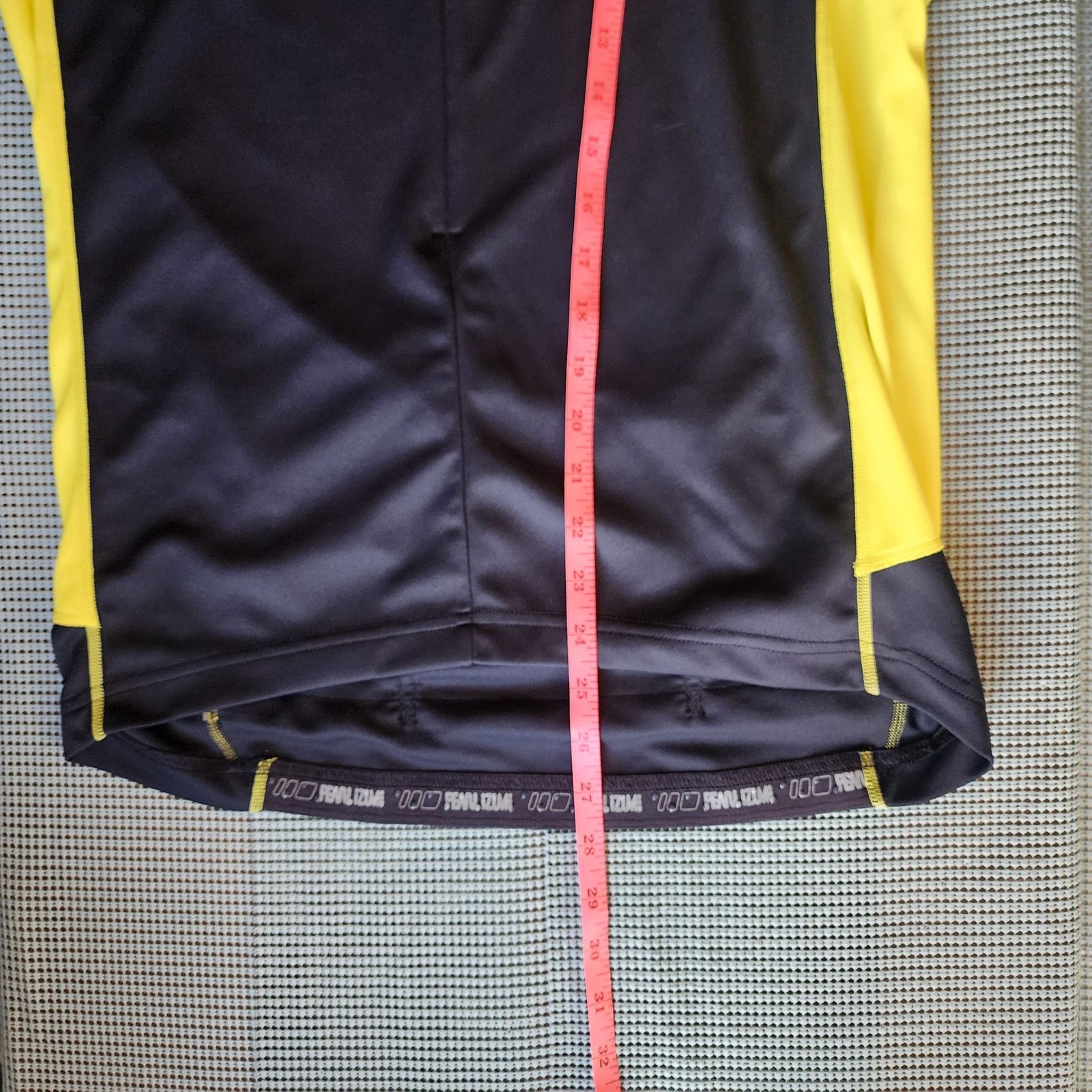 PEARL iZUMi Men's Pearl Izumi Black Yellow Bike Shirt M Zip Size US M / EU 48-50 / 2 - 6 Thumbnail