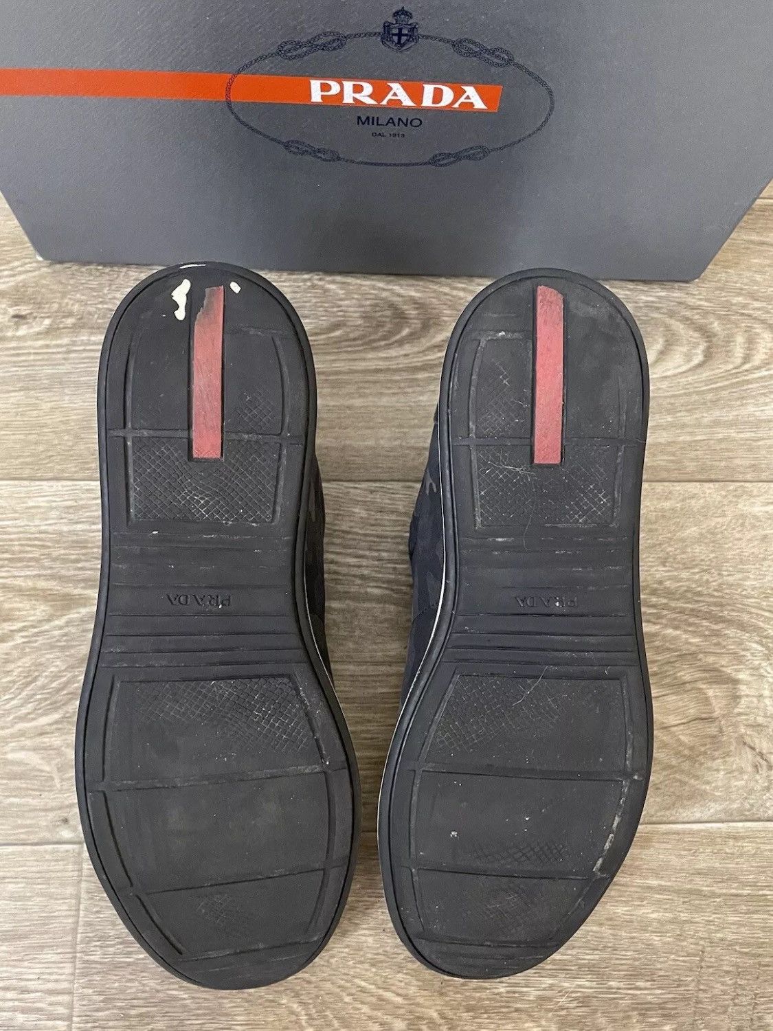 Prada Prada sneakers size 7 IT/9 US Size US 9 / EU 42 - 4 Thumbnail