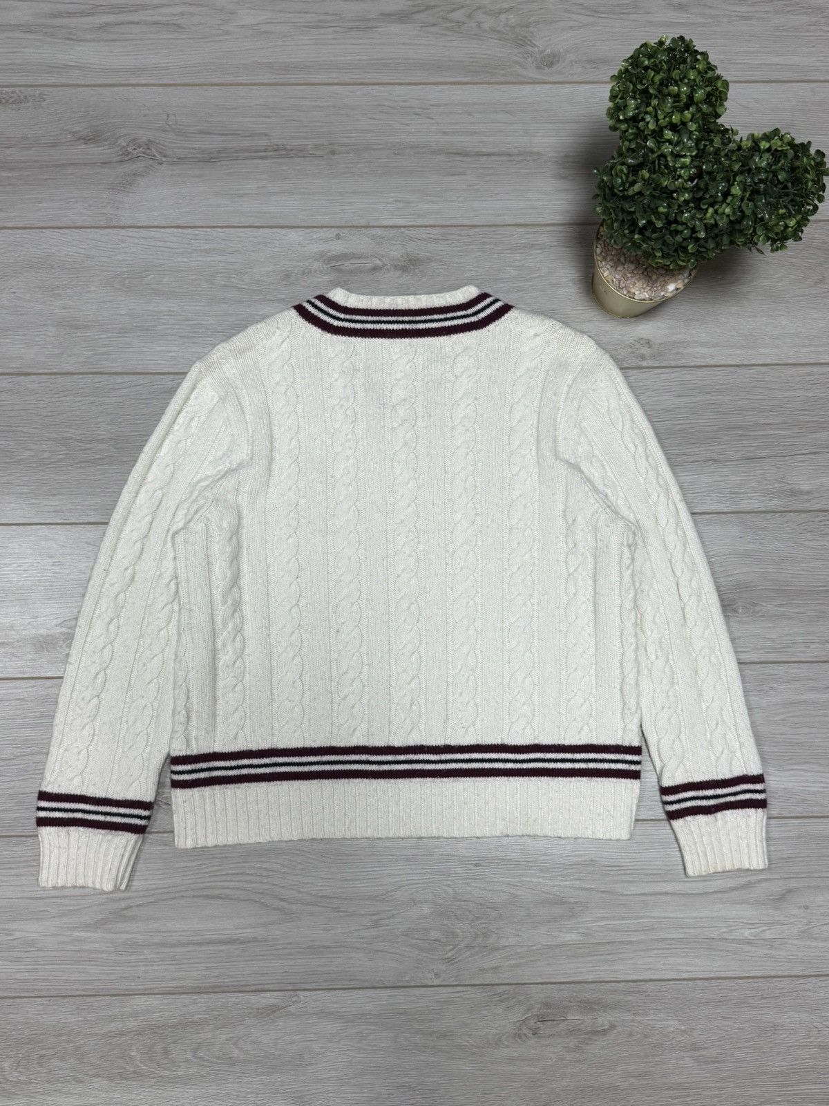Polo Ralph Lauren POLO ☠️ Ralph Lauren cashmere wool skull vintage sweater Size US XXL / EU 58 / 5 - 9 Thumbnail